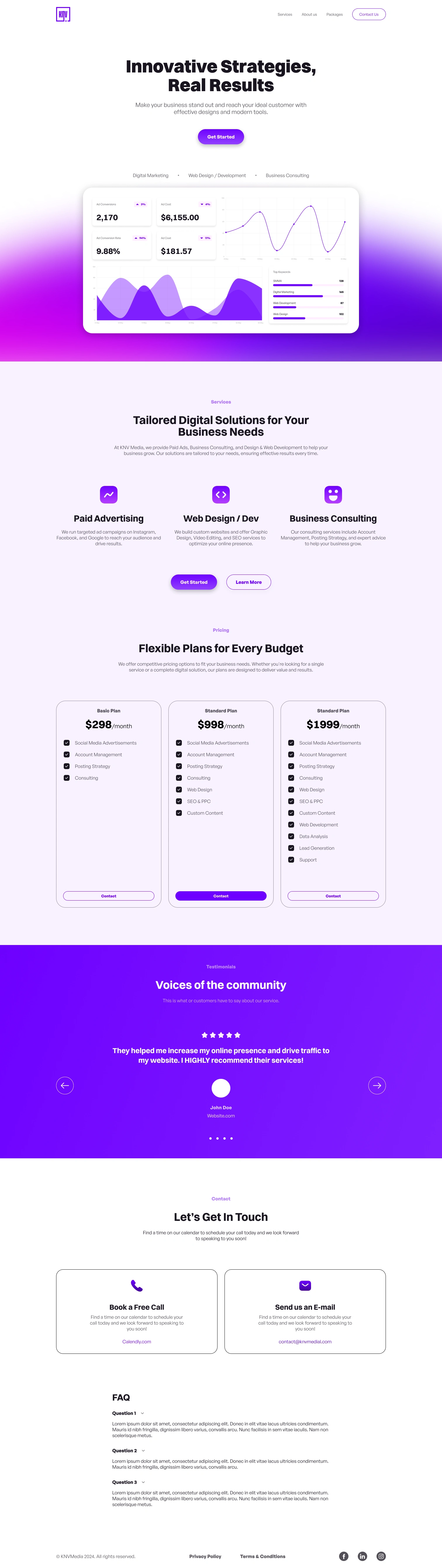 Landing Page