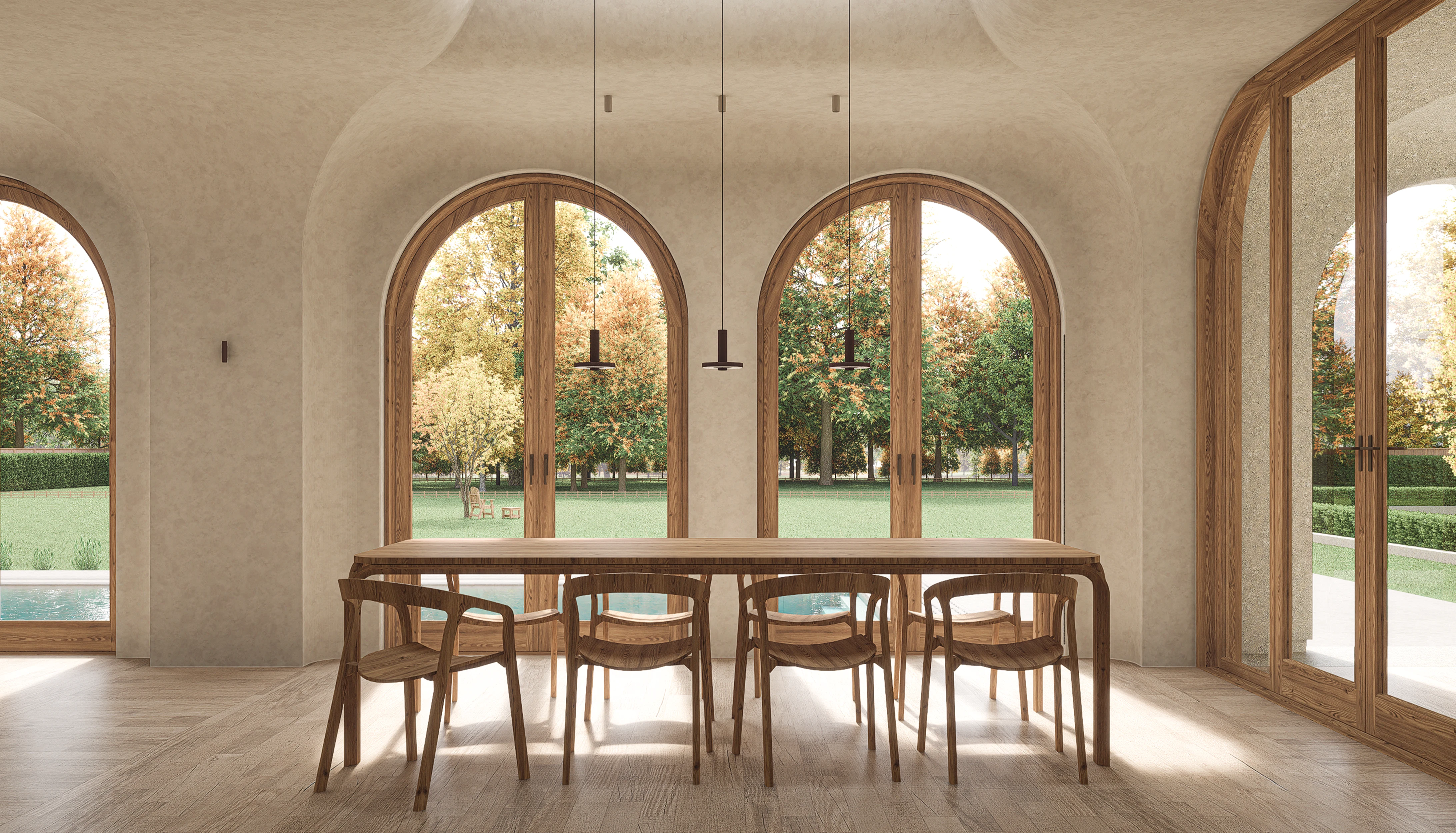 Internal view of the dining area