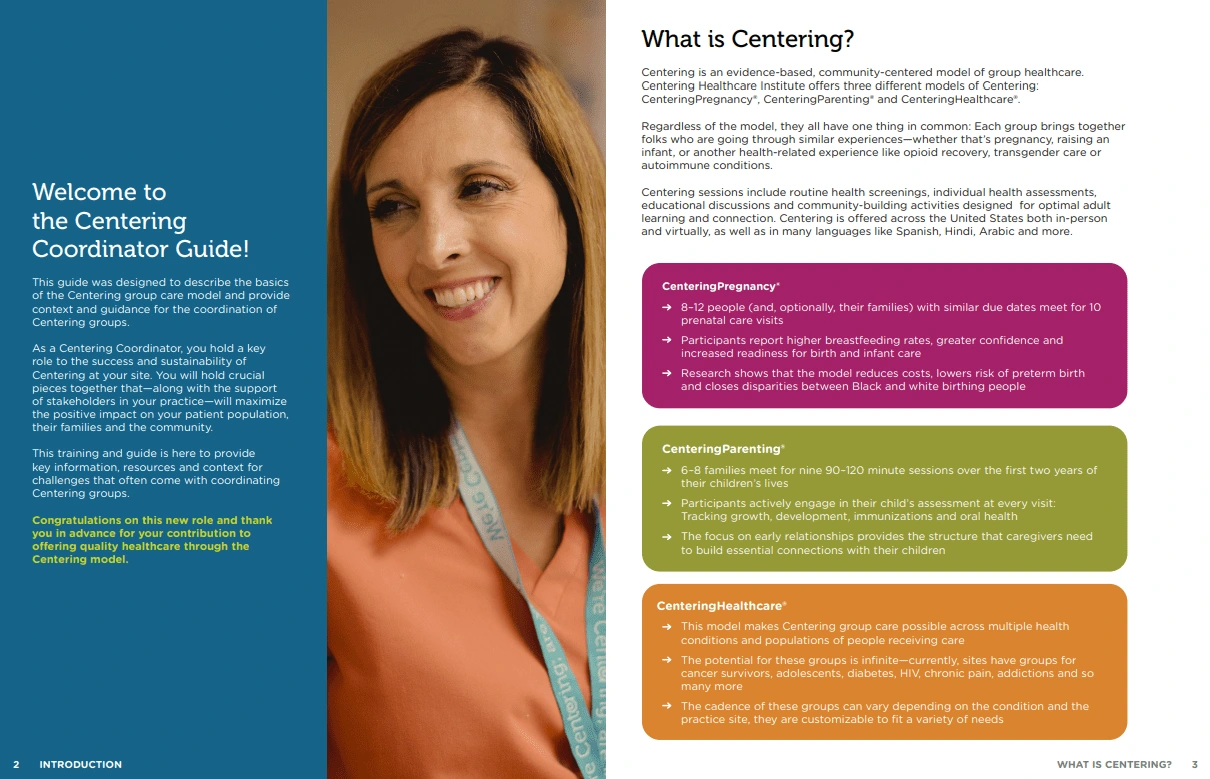 17-page Coordinator Guide for clinicians taking on the Coordinator role in their office