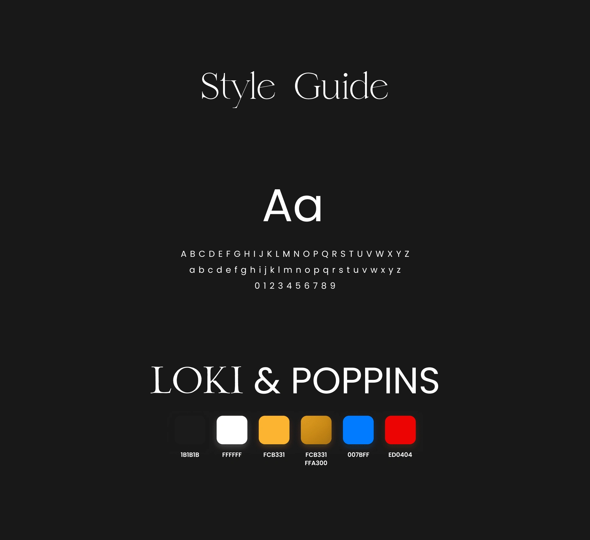 Style Guide