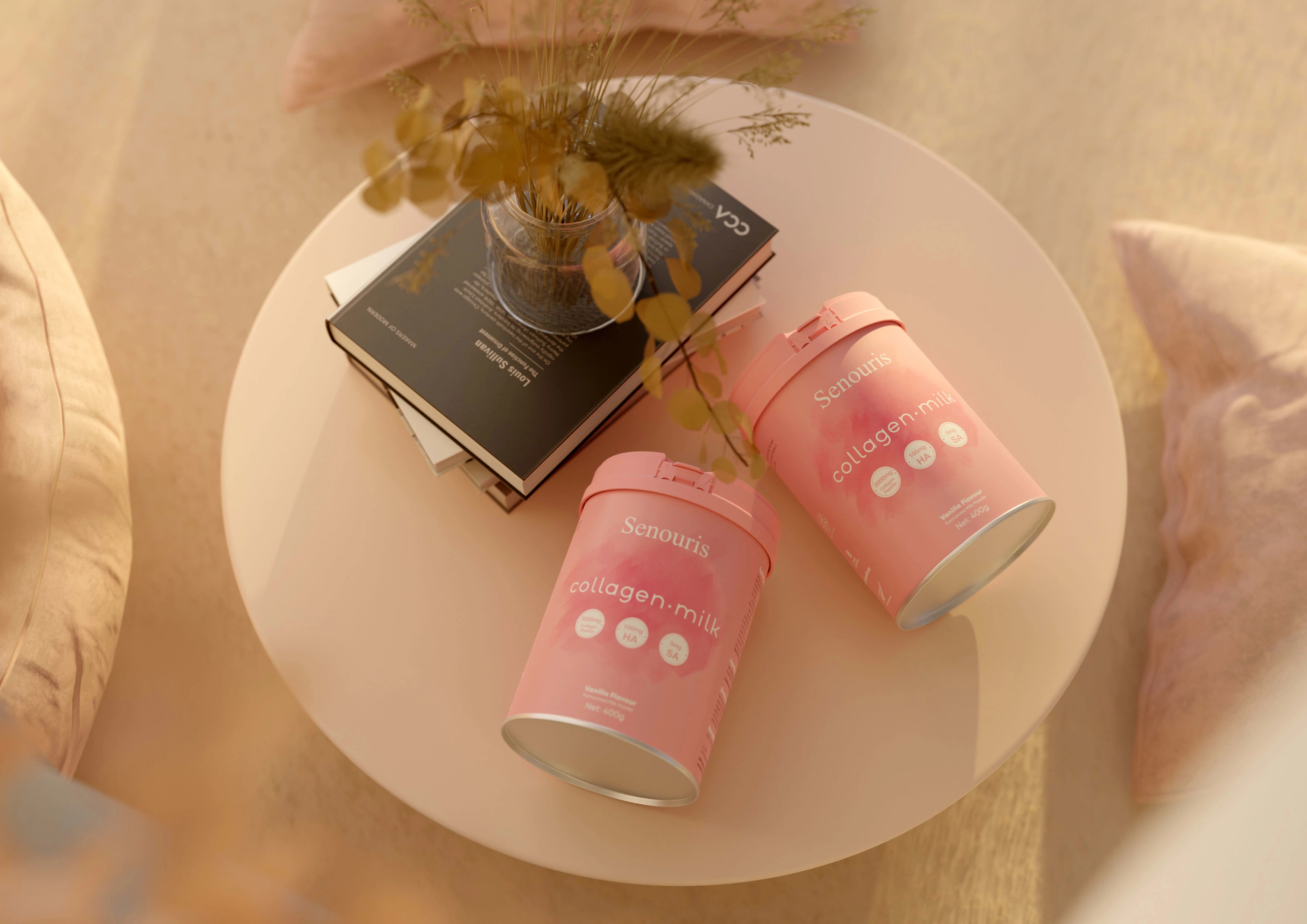 Can with Styling Environment Mockup