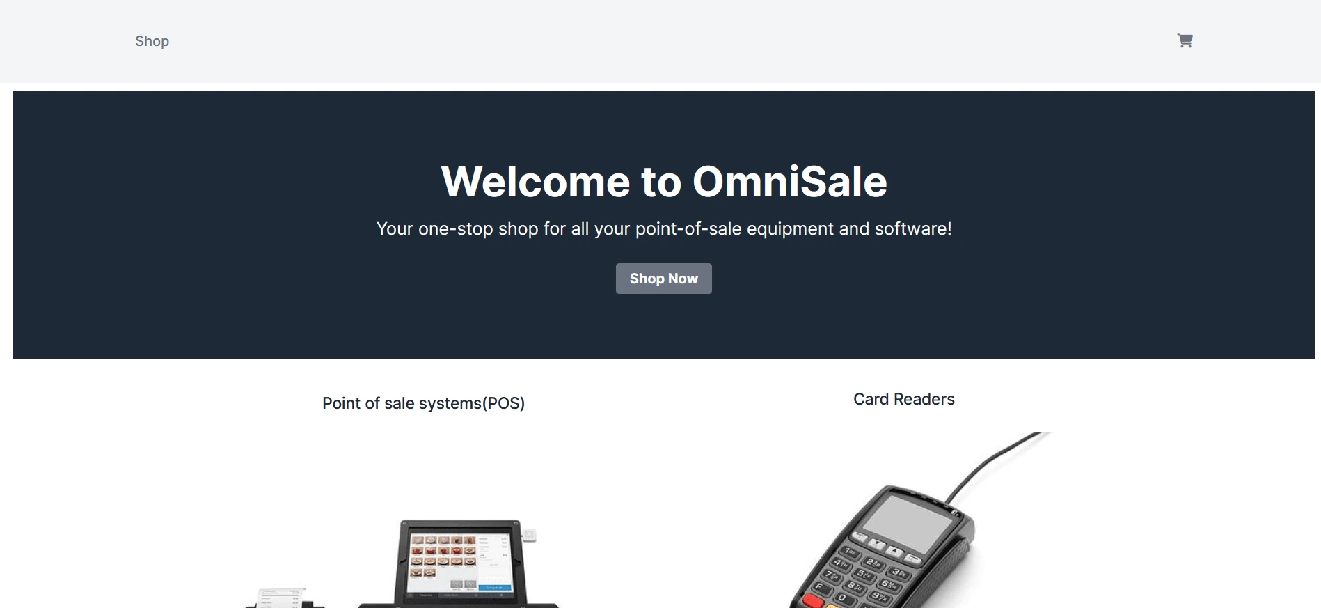 OmniSale Landing Page