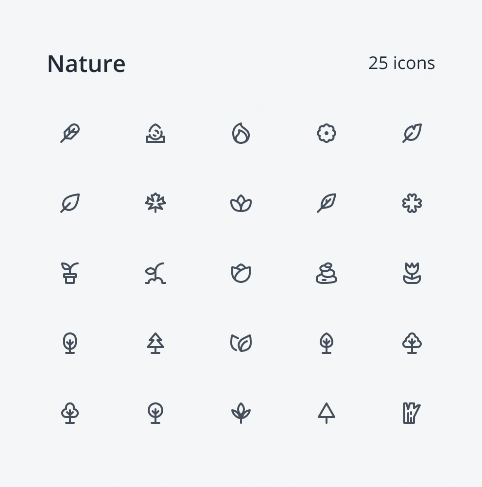 Nature Icons