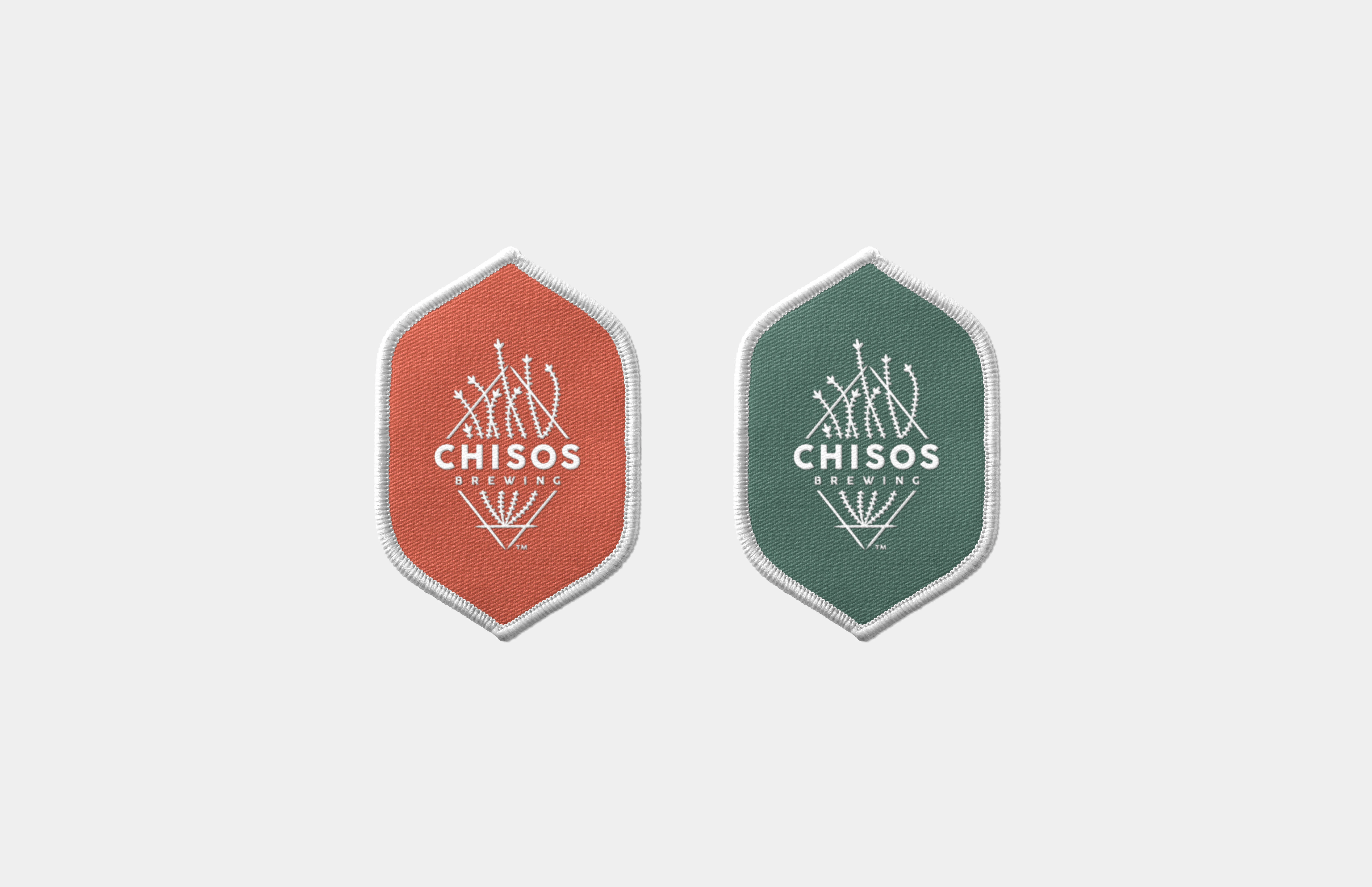 Chisos Brewing: Embroidered Patches