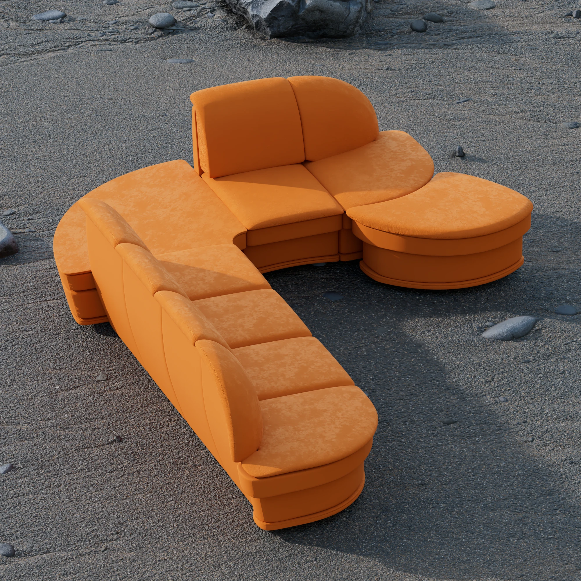 Early look development for the couch