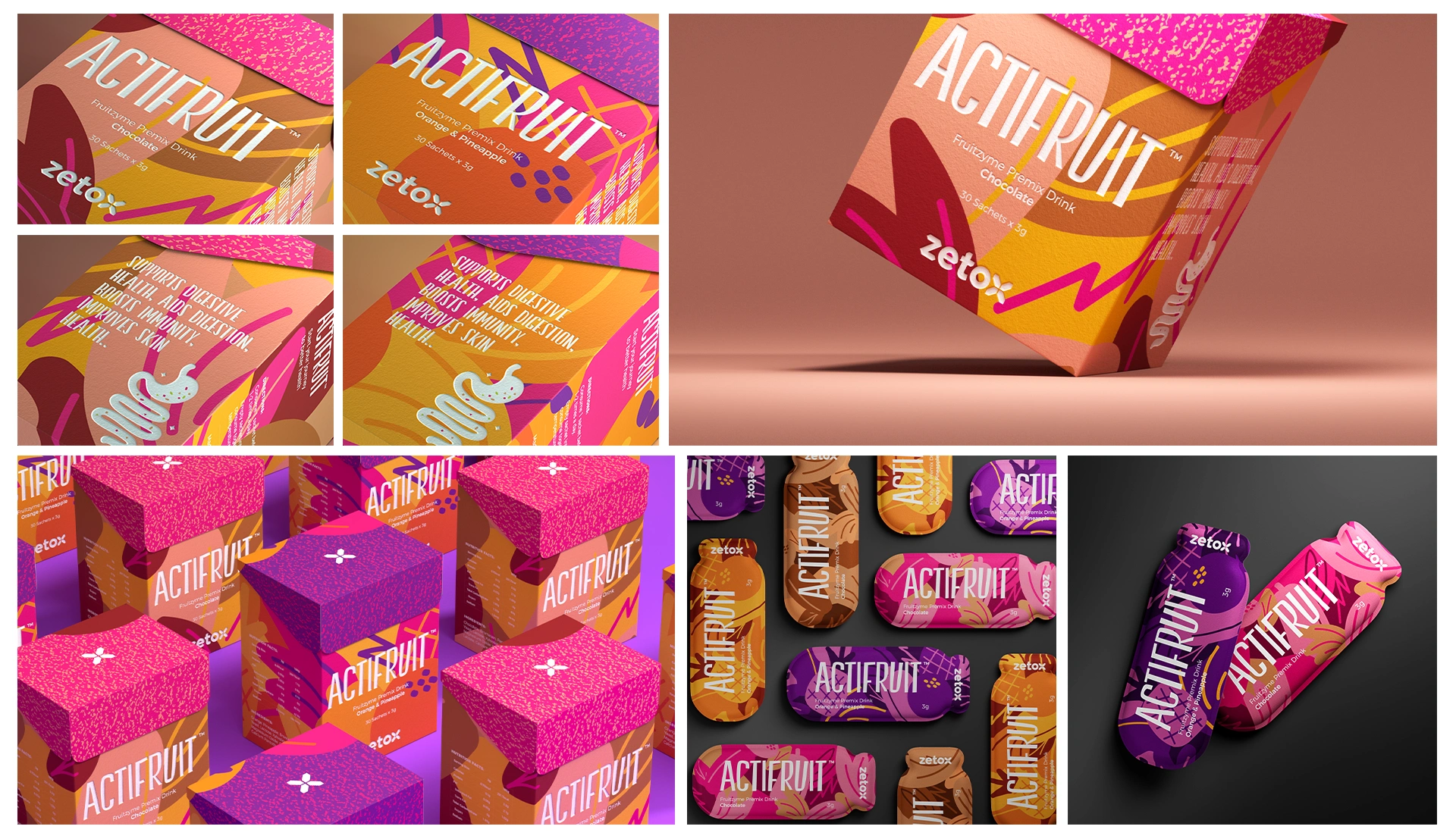 - Detox Drinks Packaging Product Visualisation -