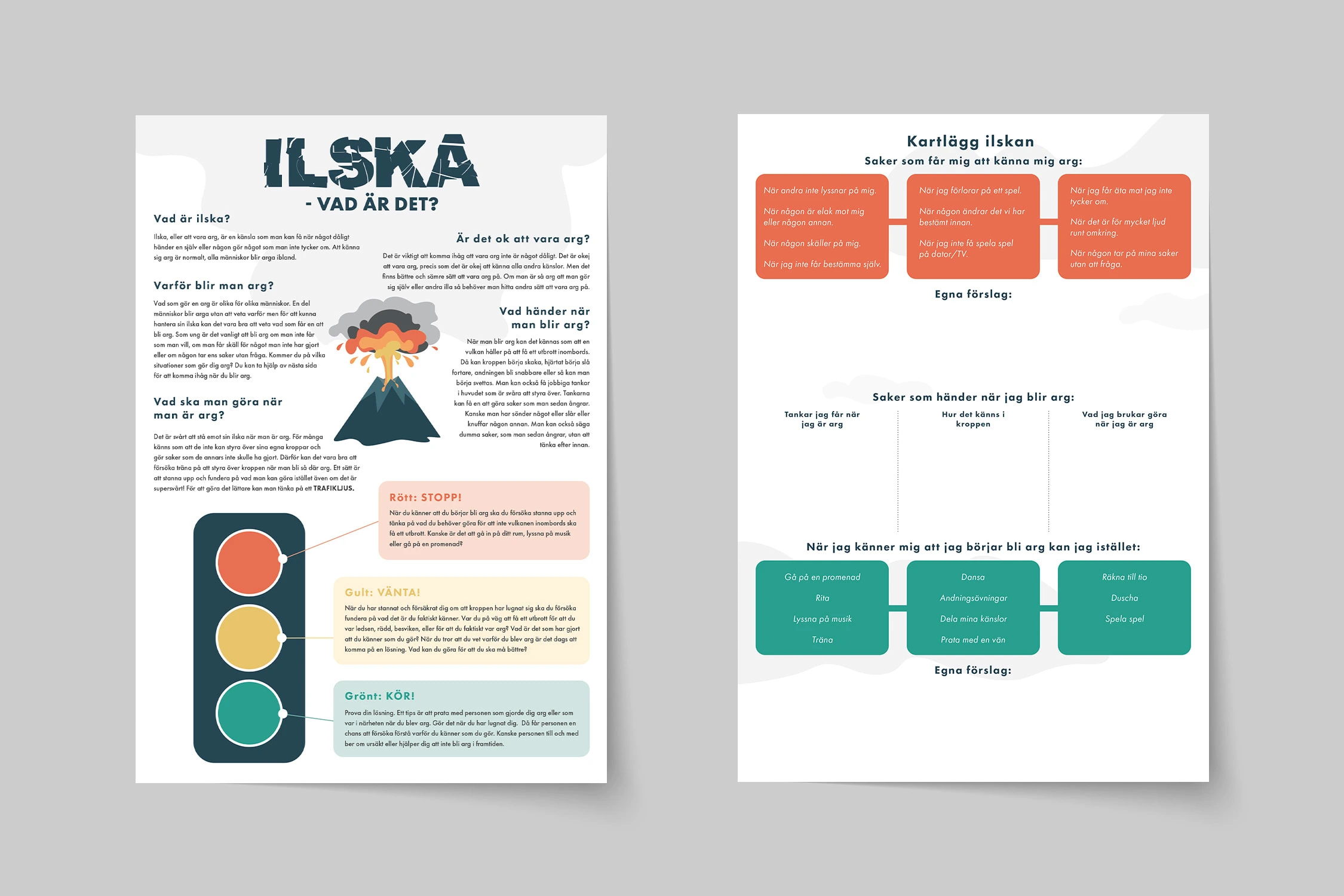 Educational sheet: Anger