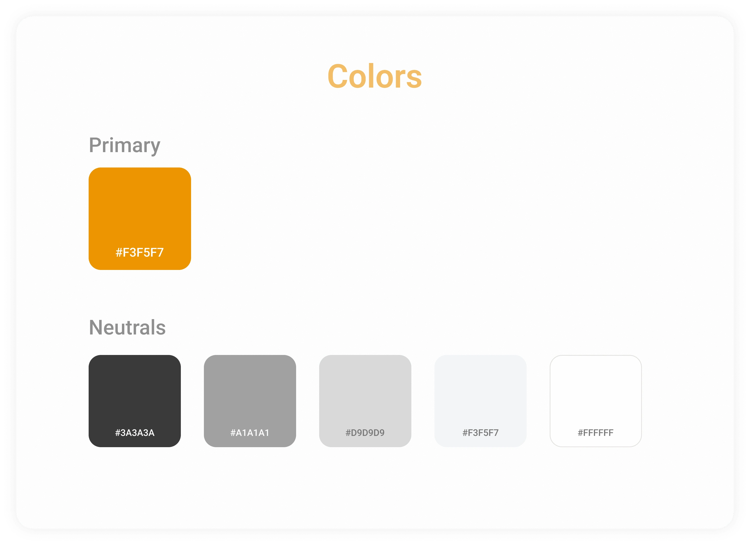 Branding Color Style Guides