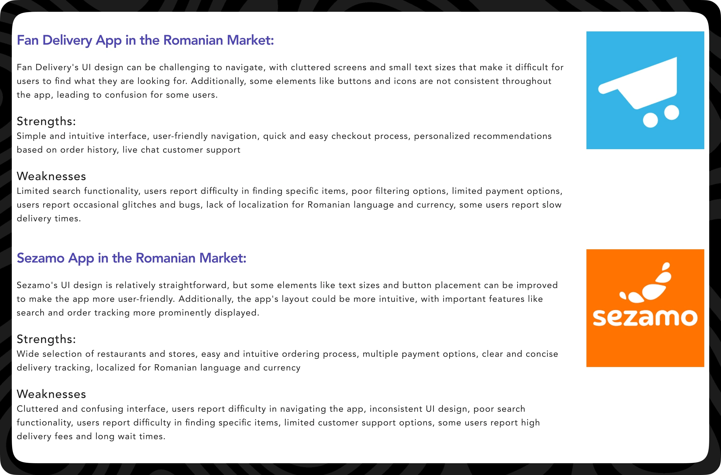 Competitor Analysis