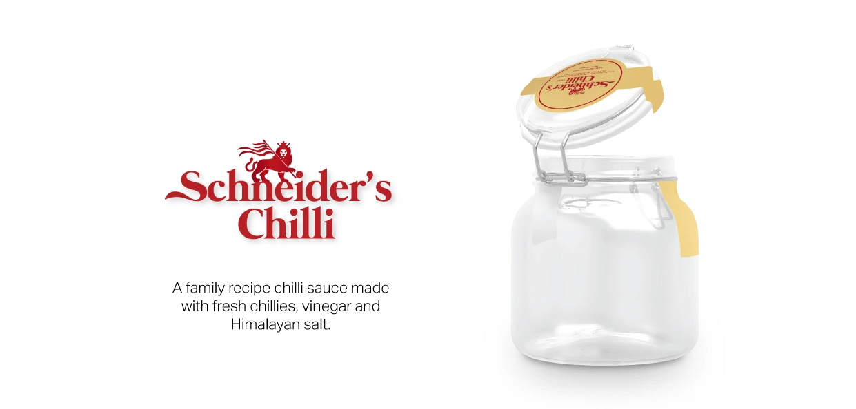 Schneider's Chilli Final Label Design & Logo