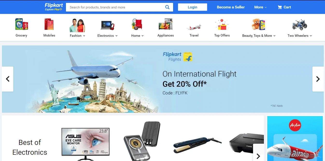 Flipkart Screenshot