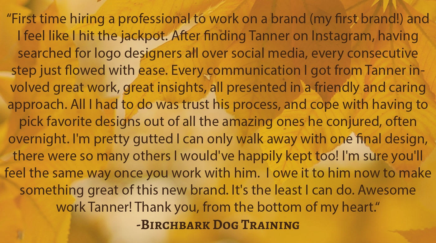 Birchbark Testimonial