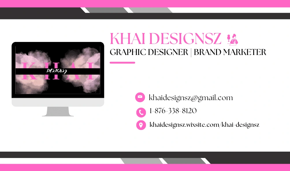 Business Card Design (back) - KHAI DESIGNSZ