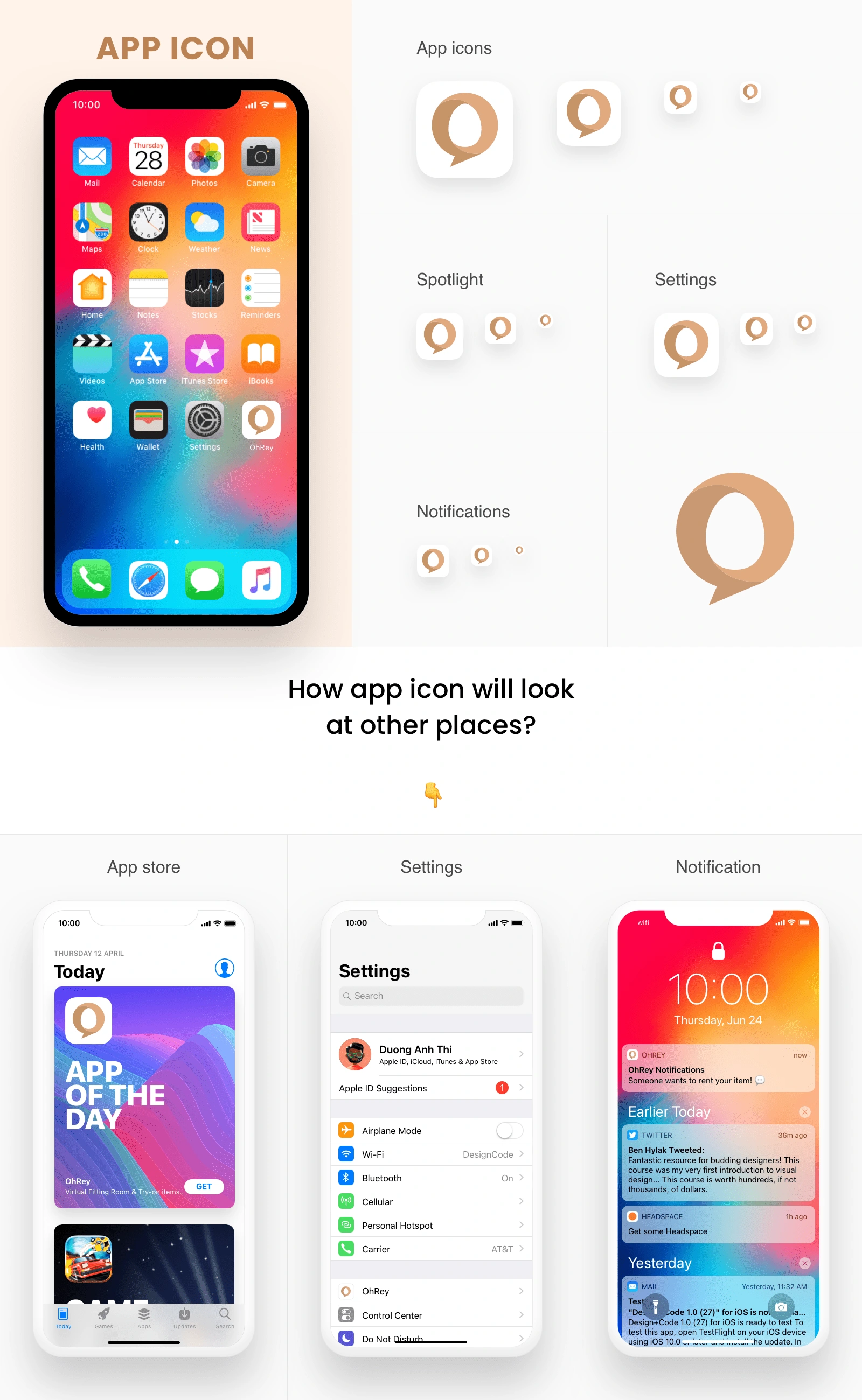 App Icon Presentation