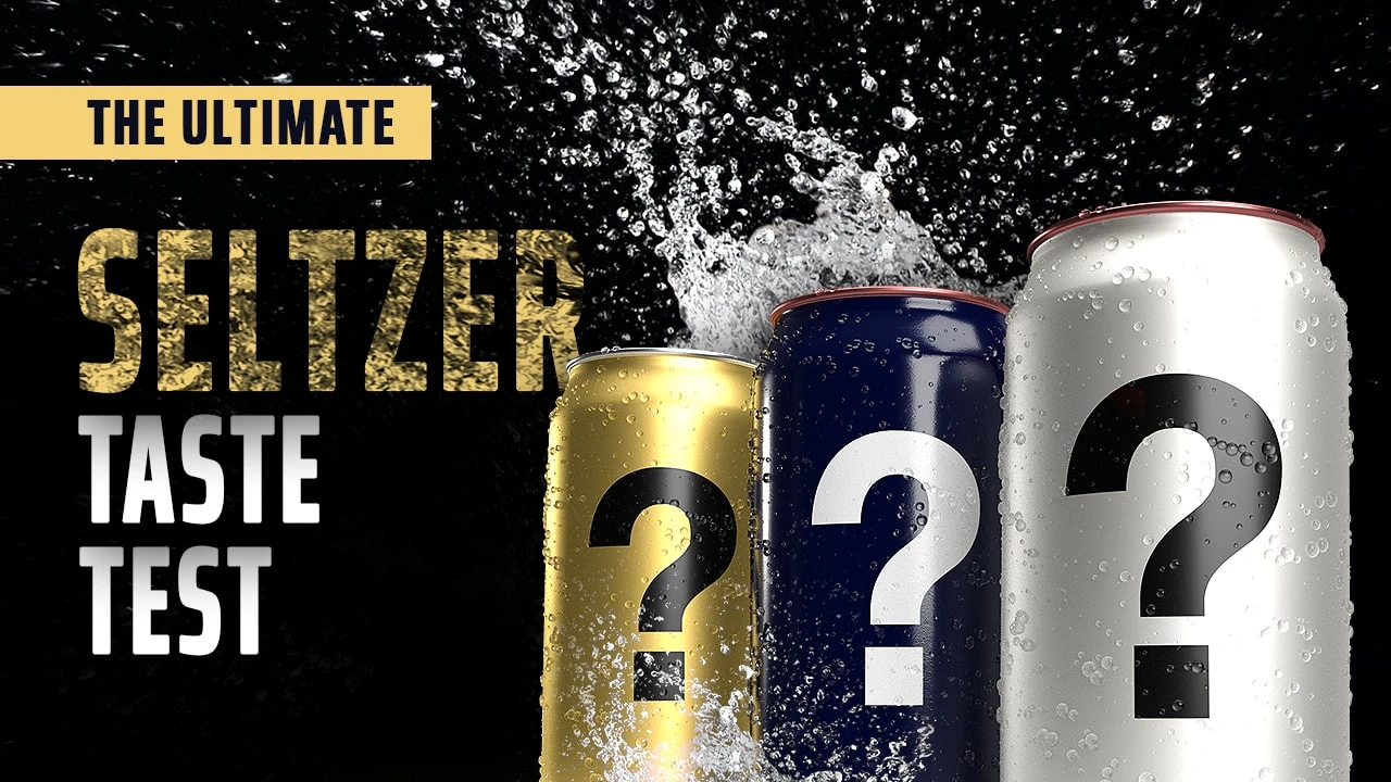  Gold, Silver & black Seltzer Sparkle Water New Flavours