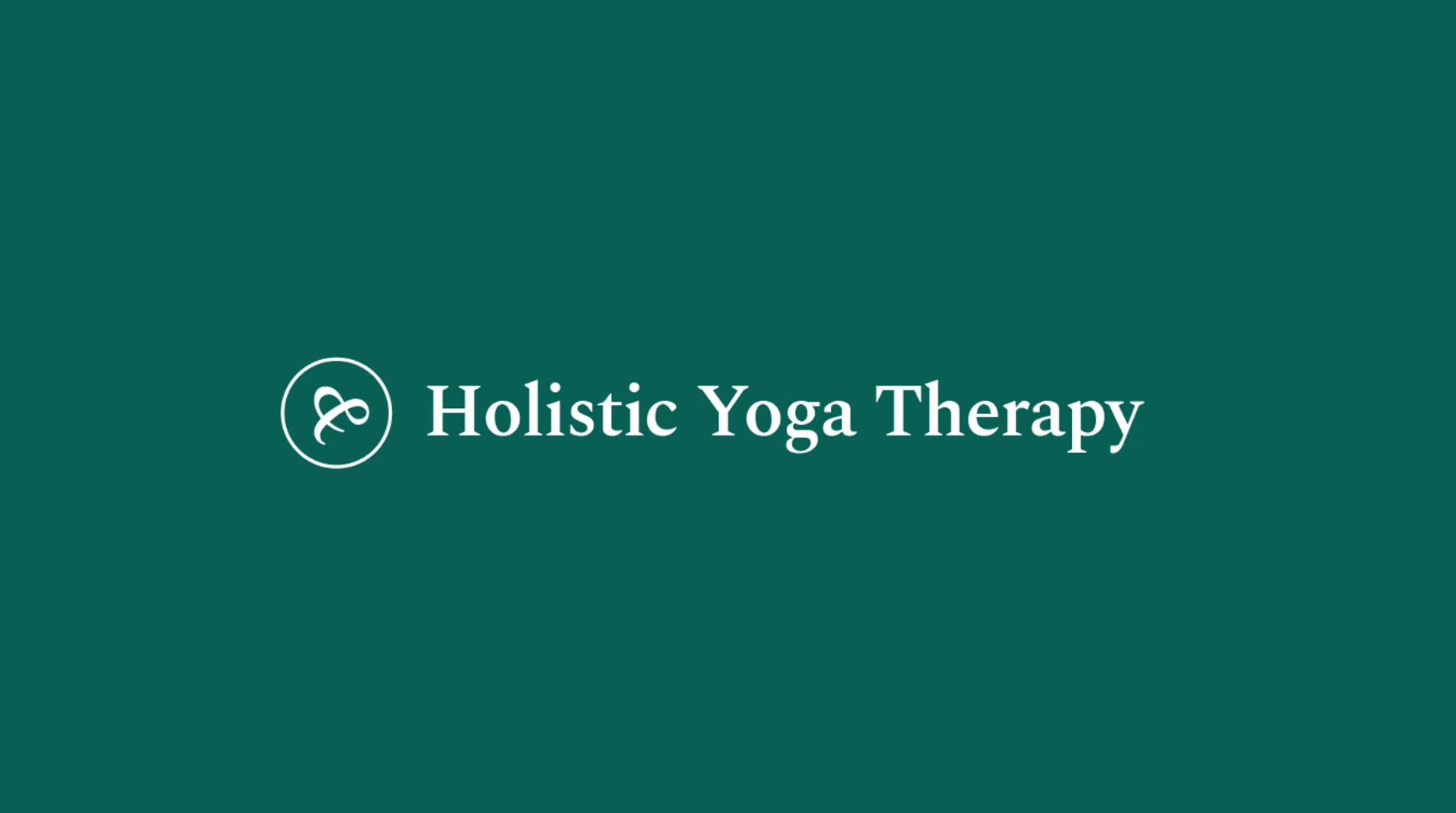 A logo I designed for a Yoga Therapist.