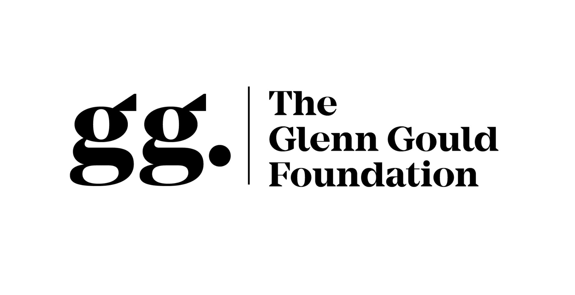 A logo I designed for a musical non-profit, The Glenn Gould Foundation.