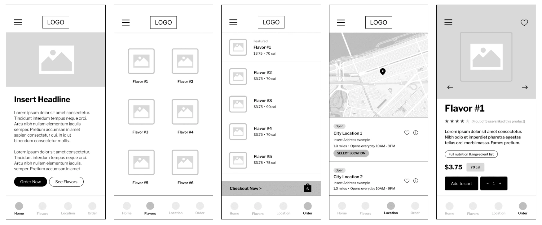 Wireframes