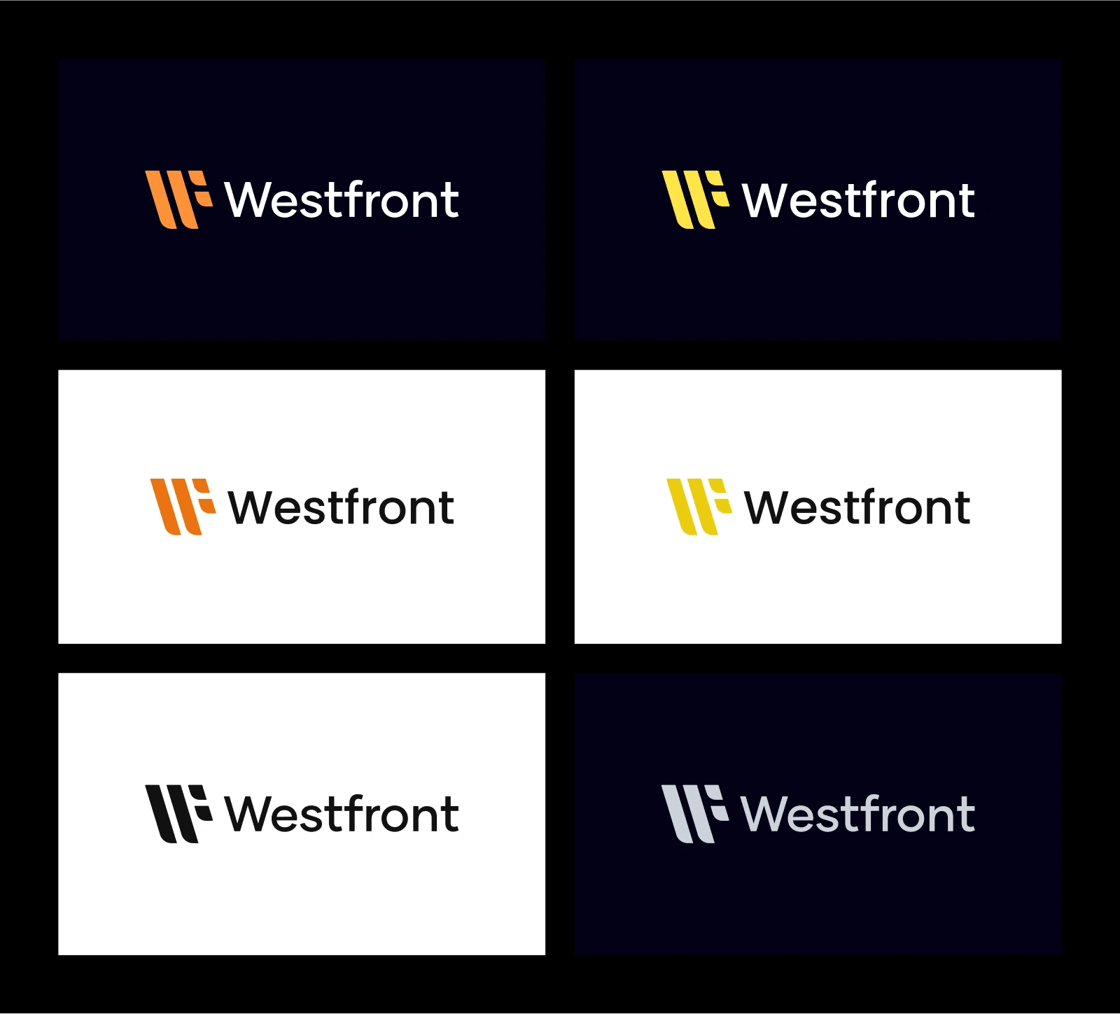 Logo variations for different use cases and backgrounds.