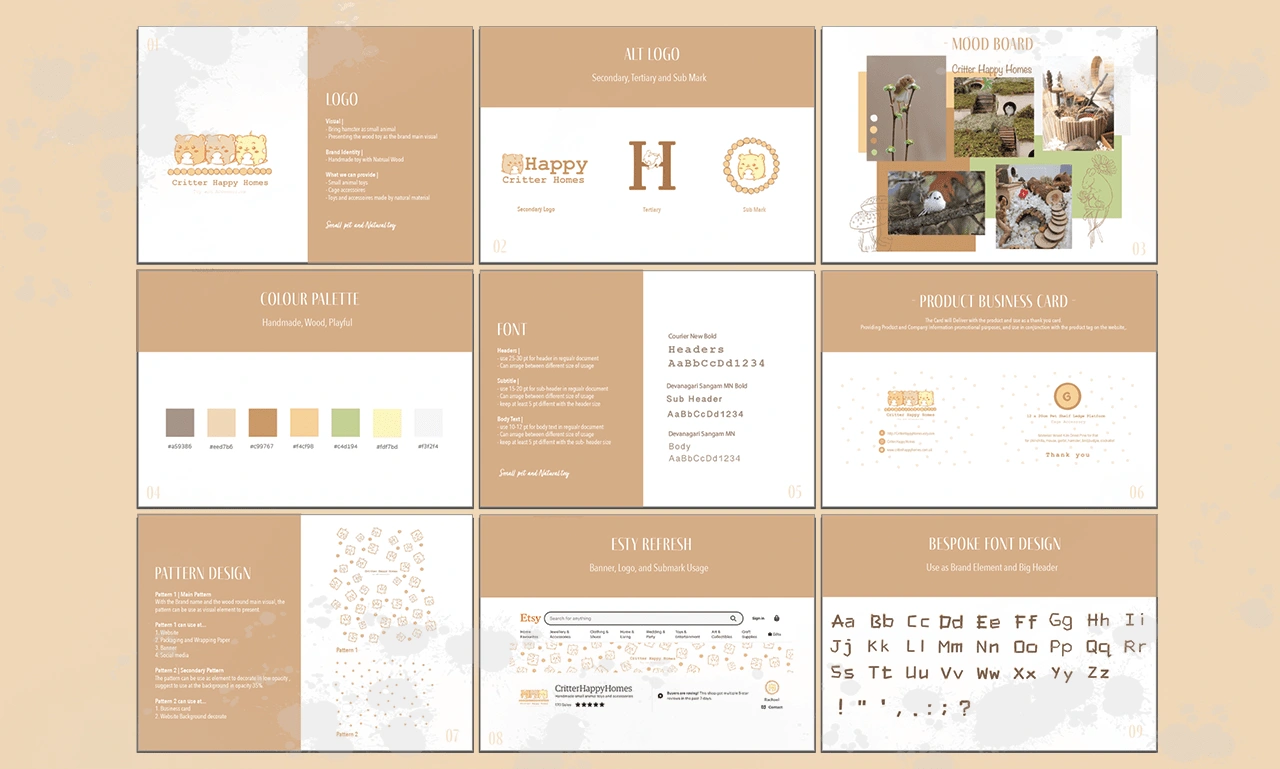 Critter Happy Home - Brand guidelines