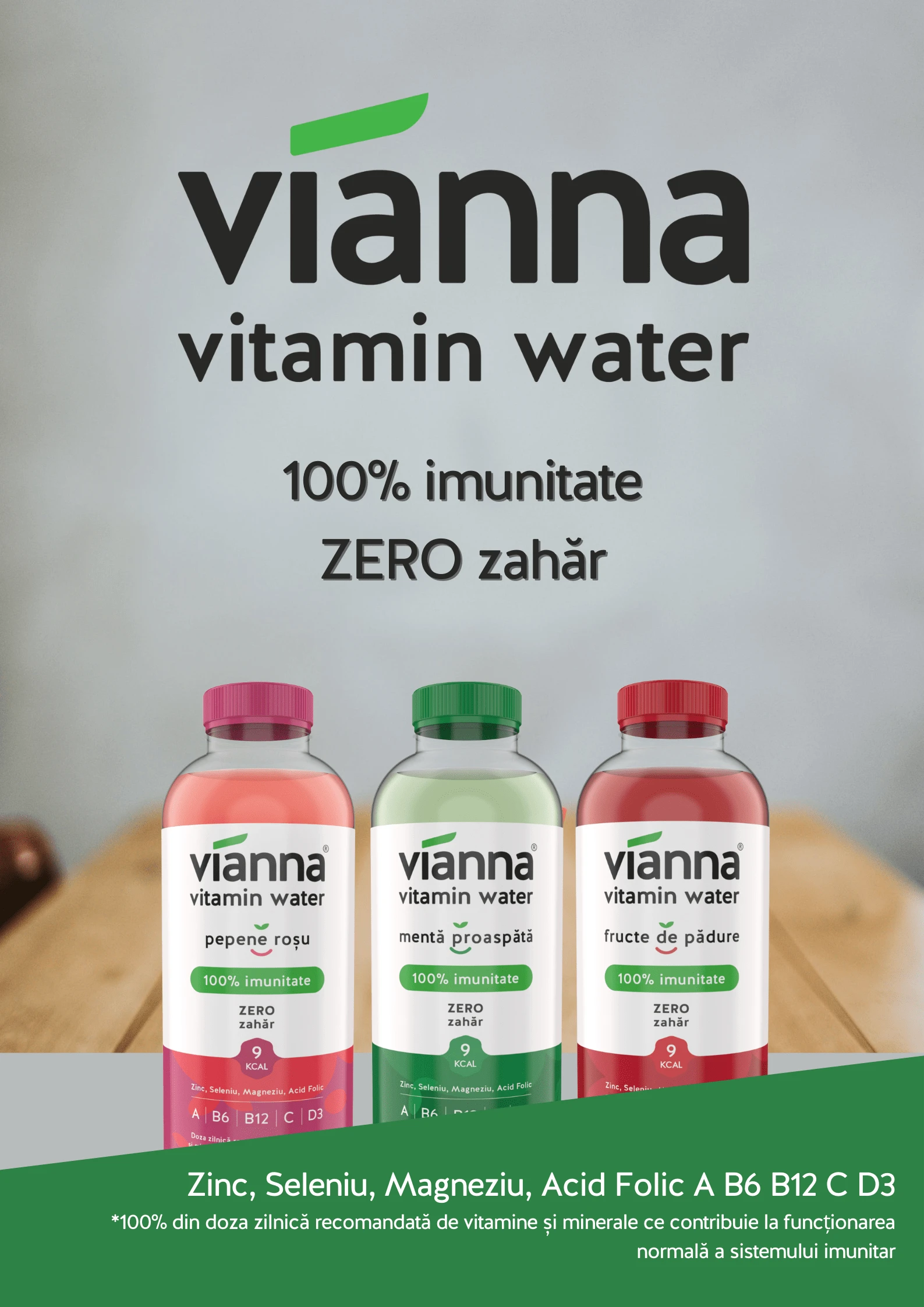 Key Visual for Vianna Vitamin Water Company