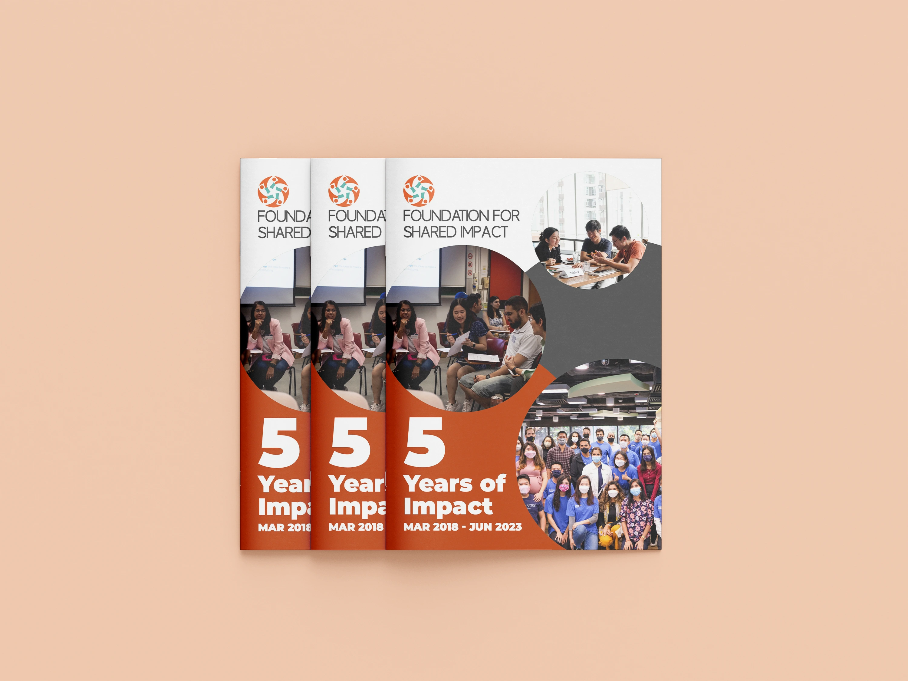 Cover for organisation's impact report