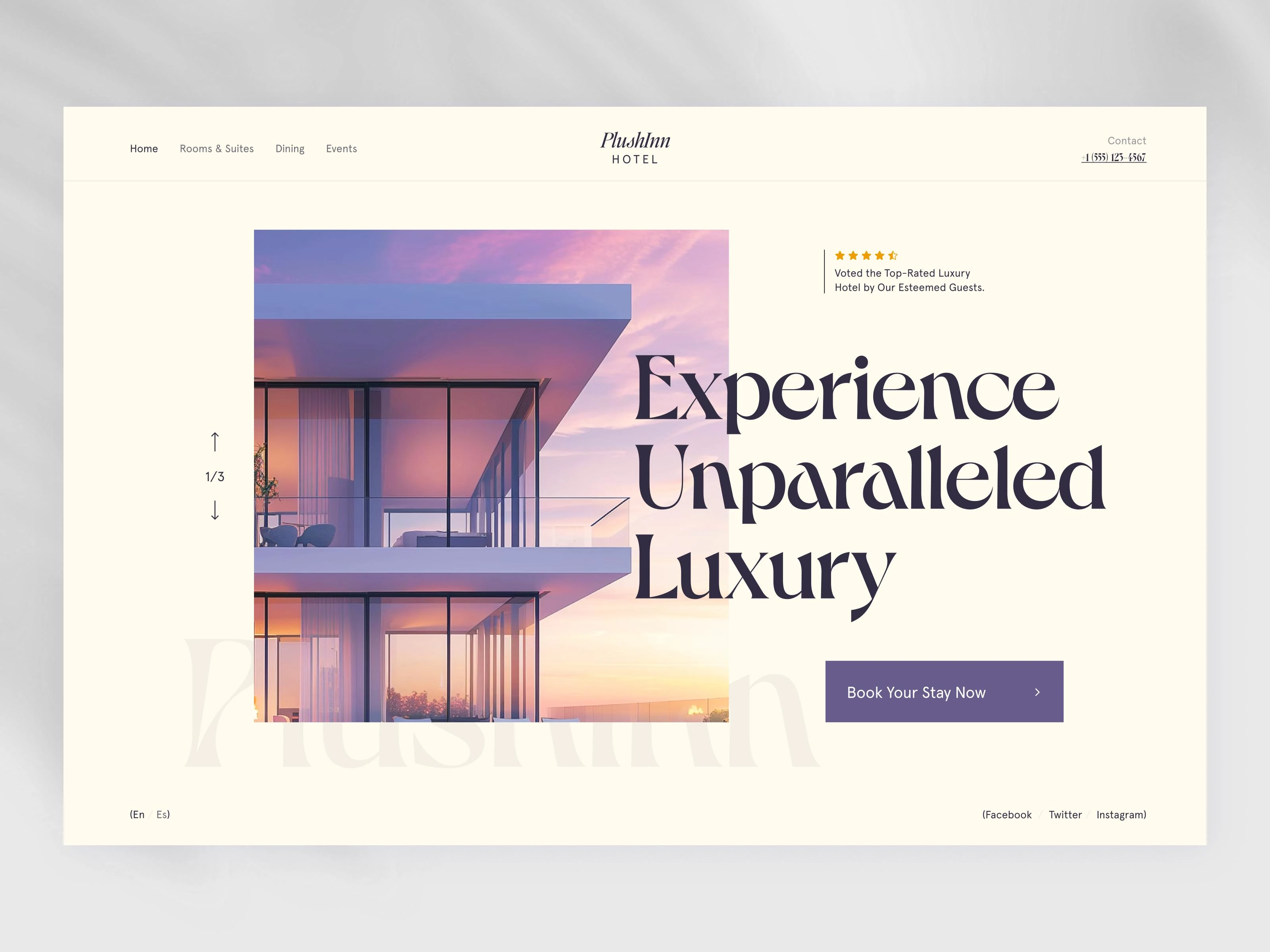 Websitedesign, Luxury