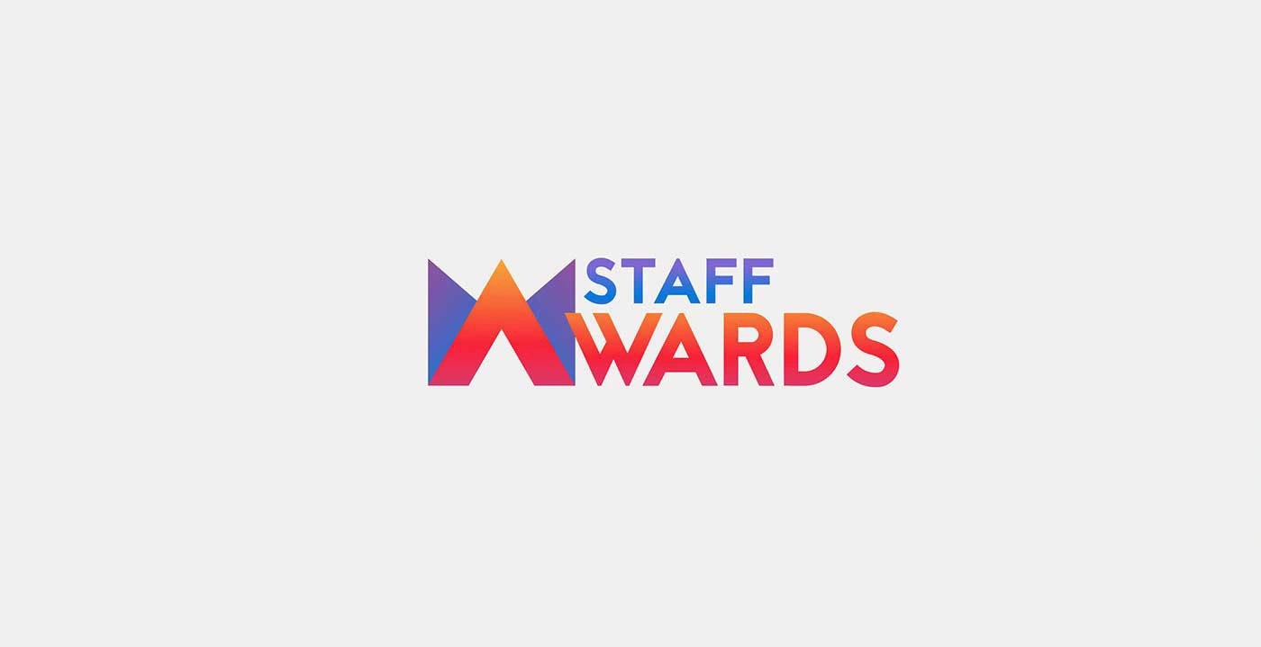 An in-house logo for TAFE's staff awards.