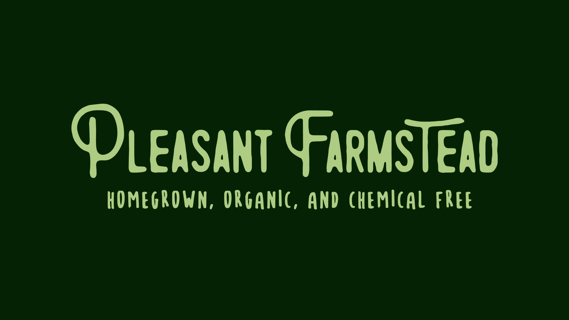 A small family-owned farm, growing organic fresh food for their community.
