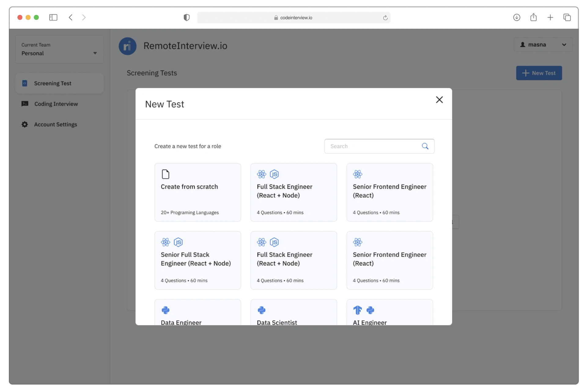 Role-based Template Library