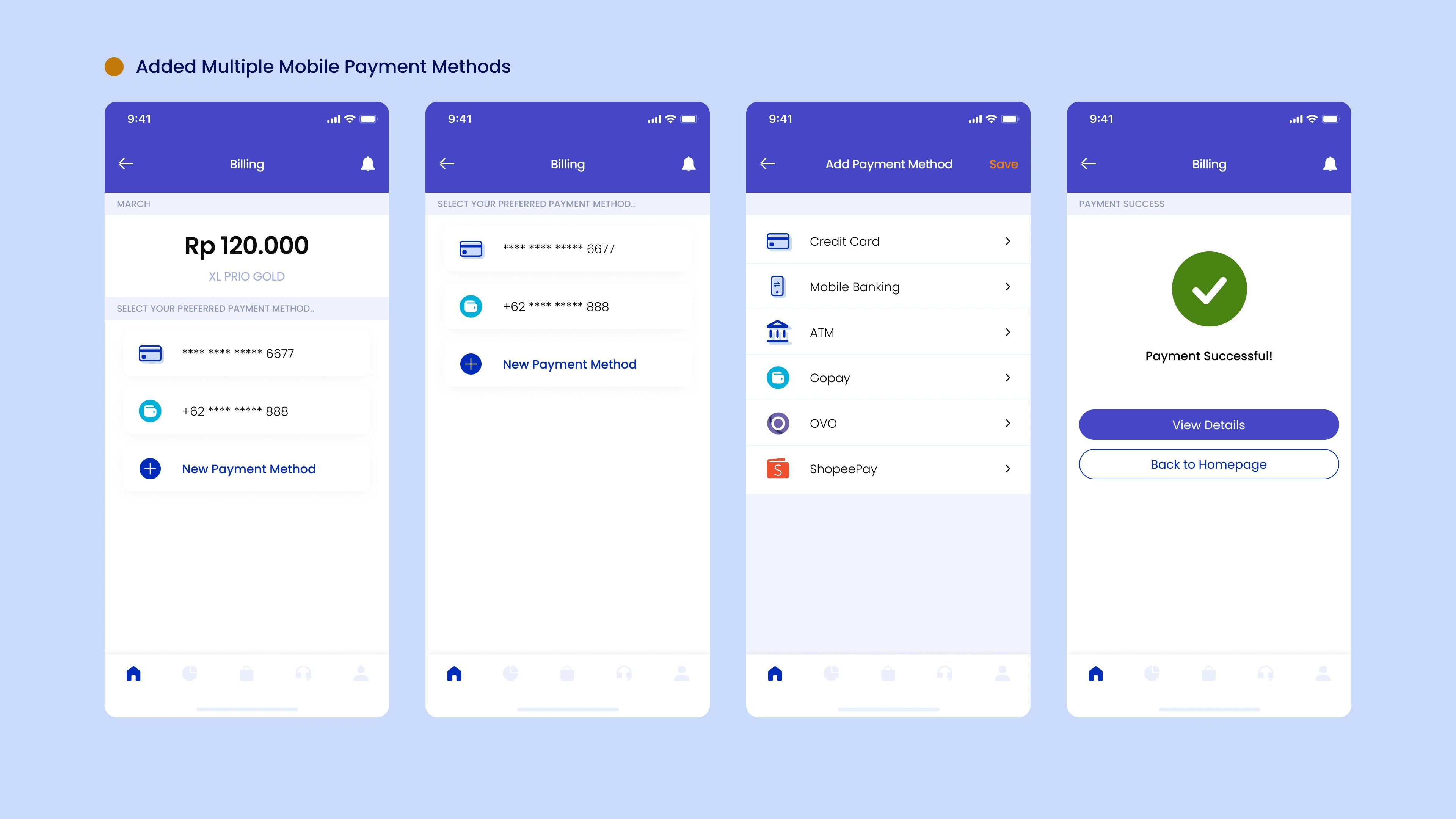 Multiple Payment Platforms