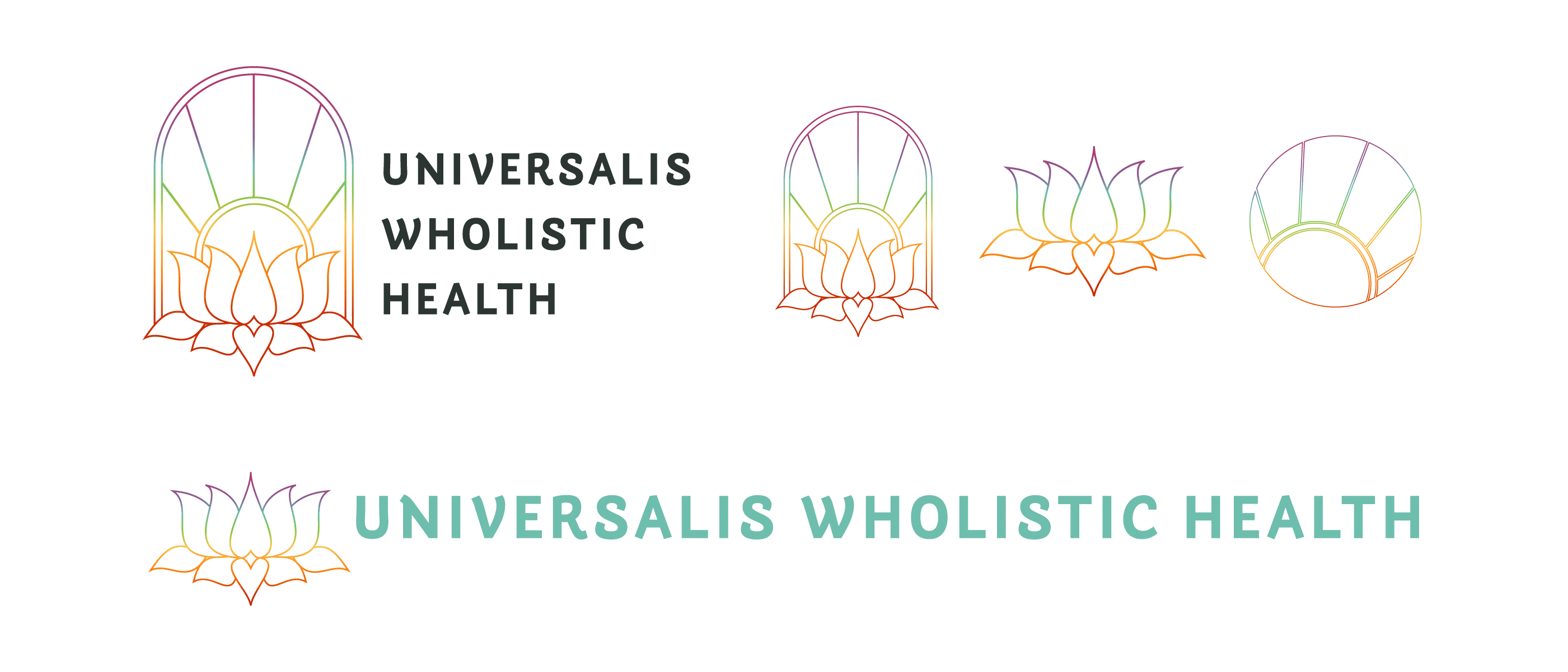 Logos for Universalis Wholistic Health