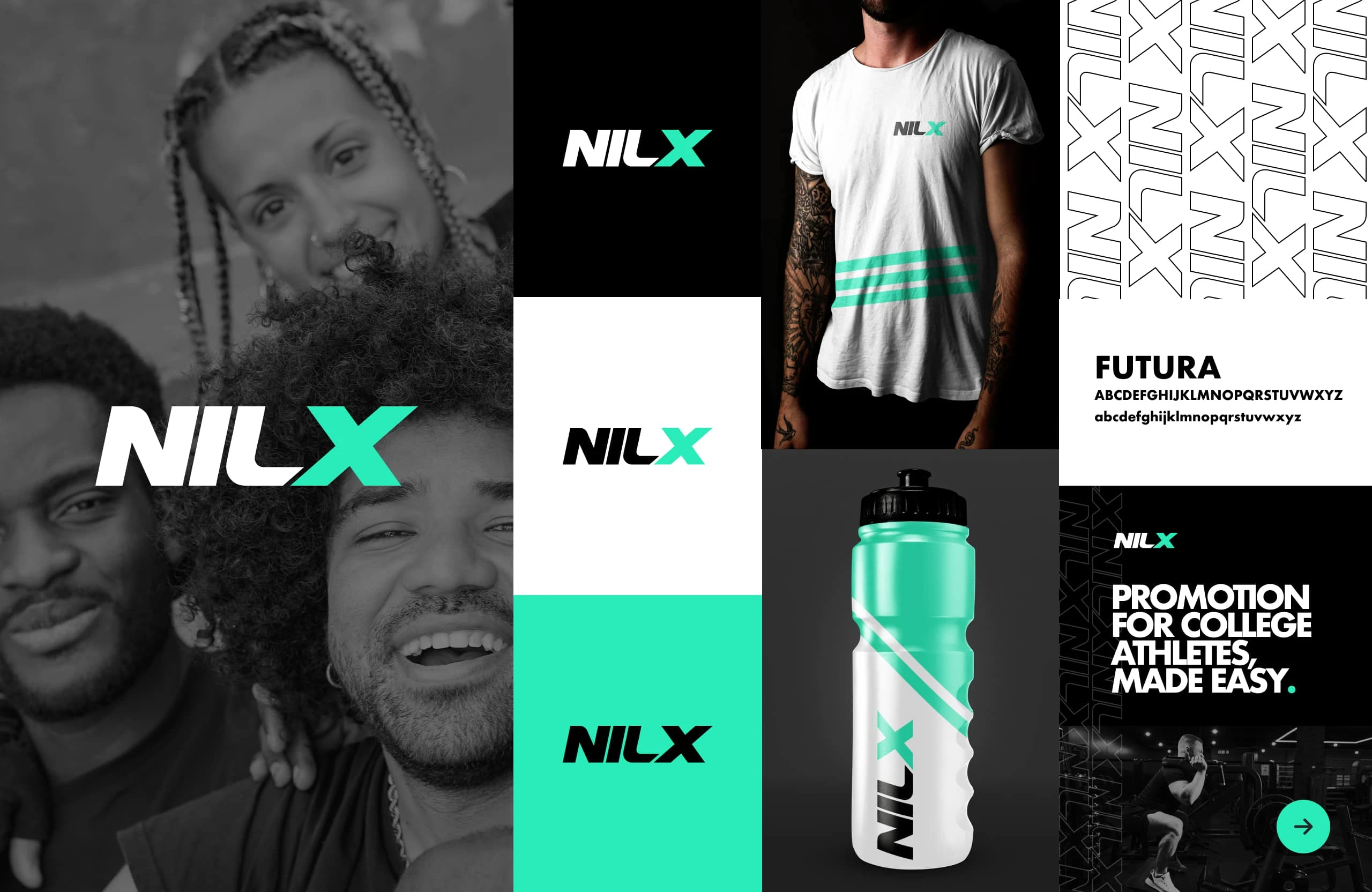 A modern, vibrant, and flexible brand which evokes familiar sentiment amongst athletes