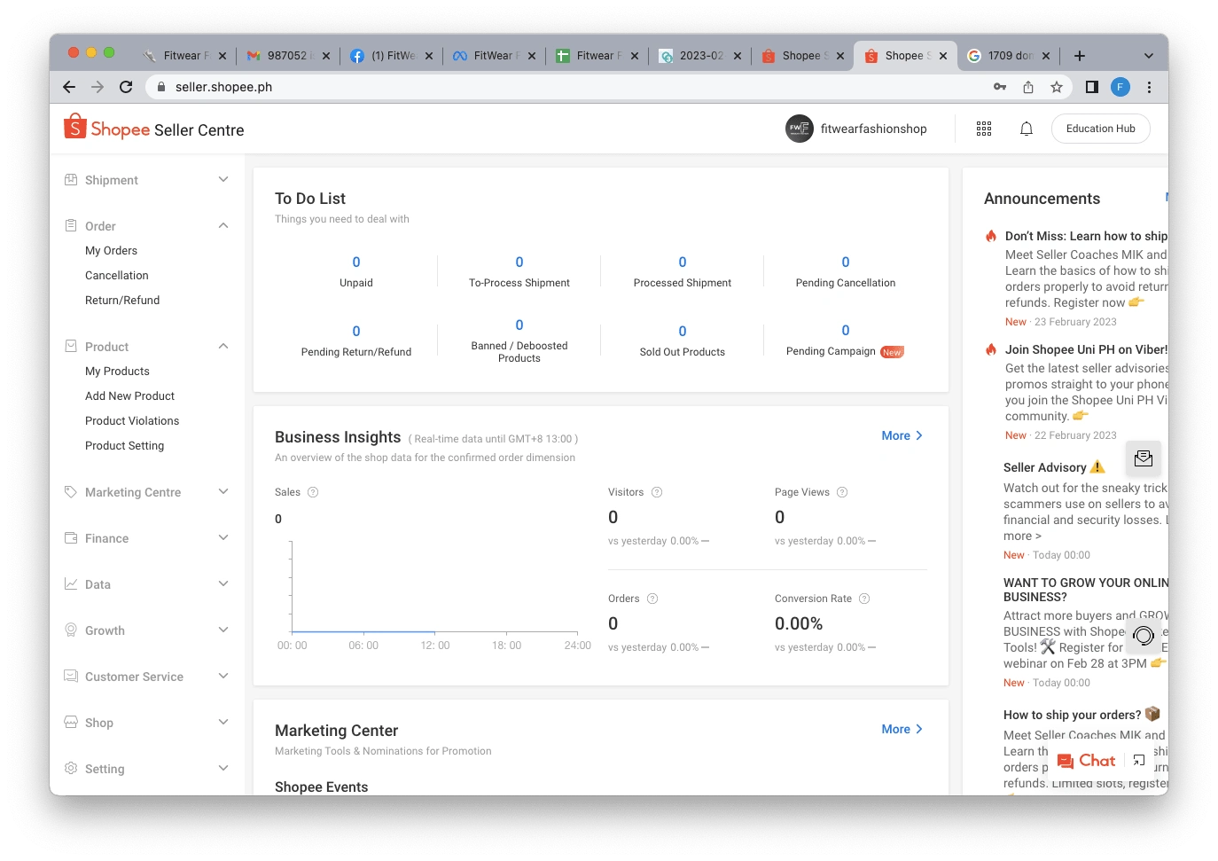 Seller Center Overview