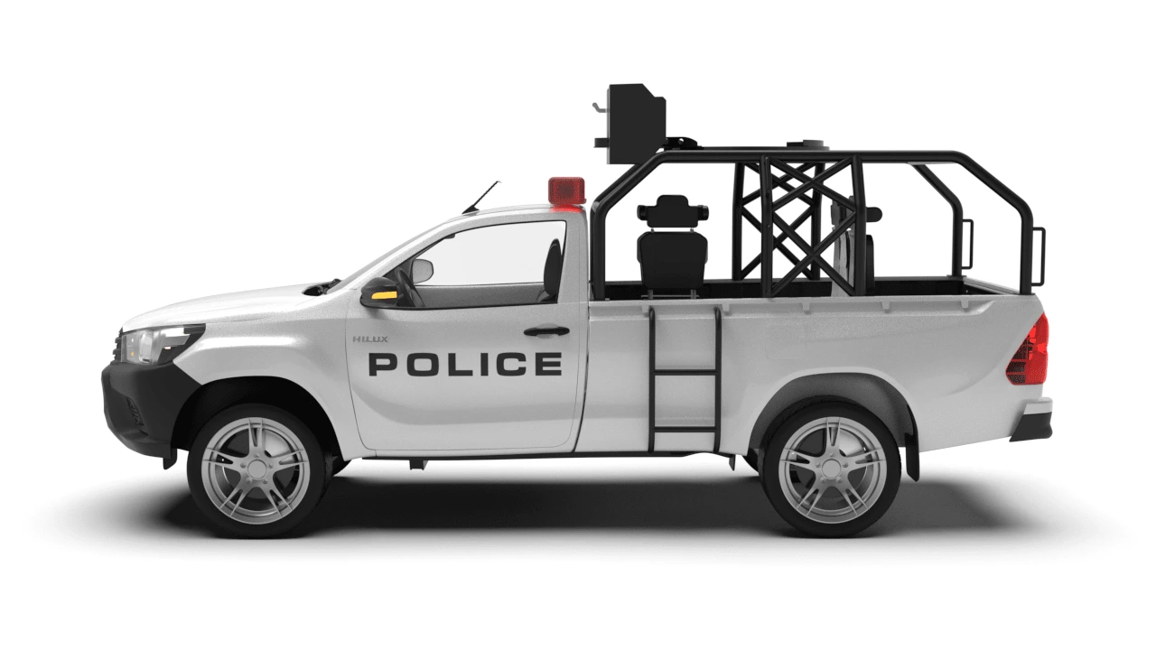 Figure 2: Toyota Hilux SOV - Side View.