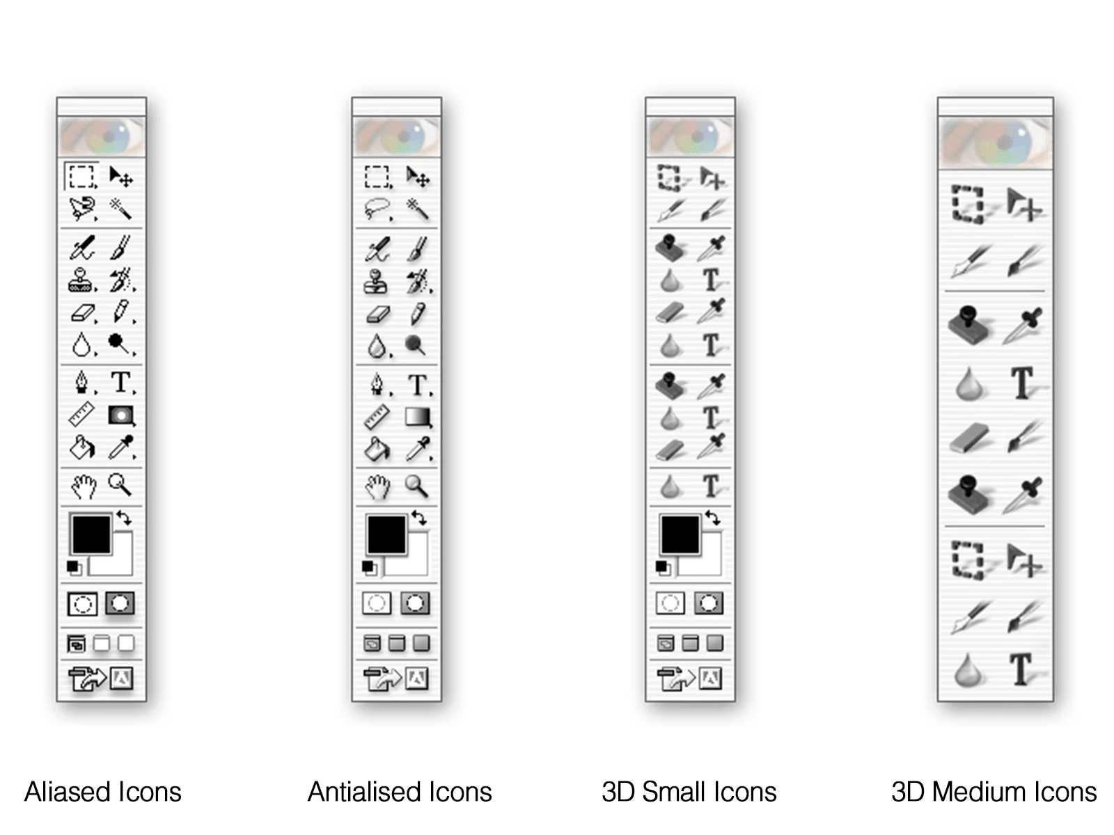 Photoshop Tool Bar Explorations