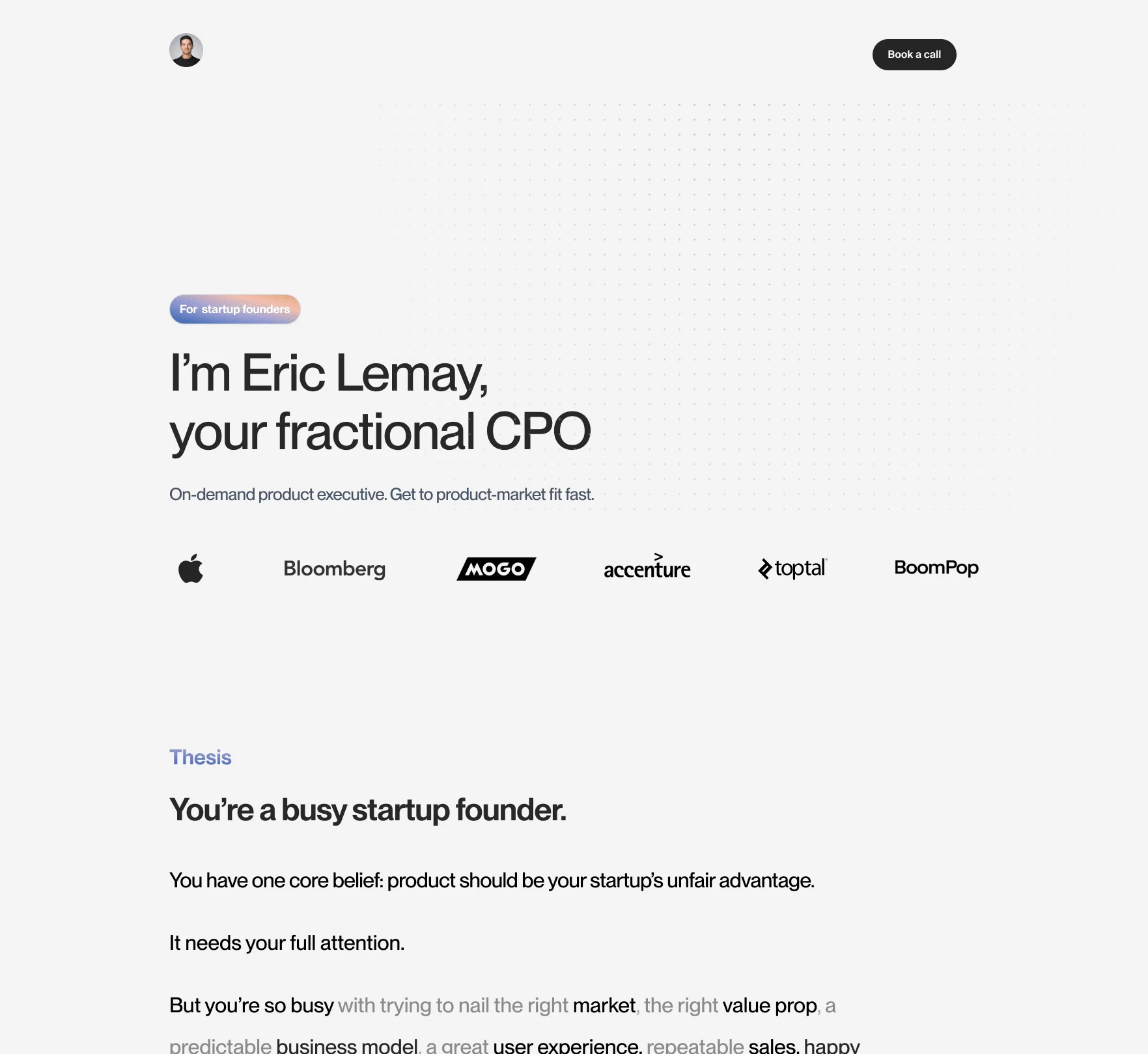 Eric Lemay Portfolio