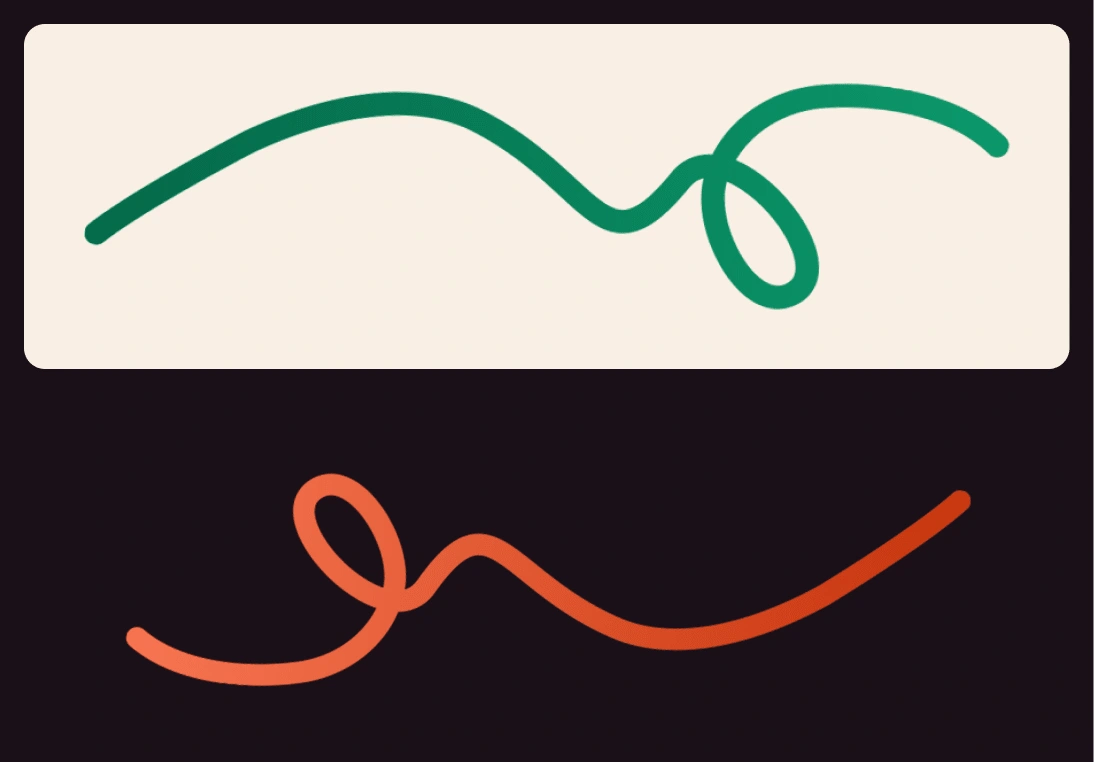 Gradient Lines to complement the design of flyers and marketing materials