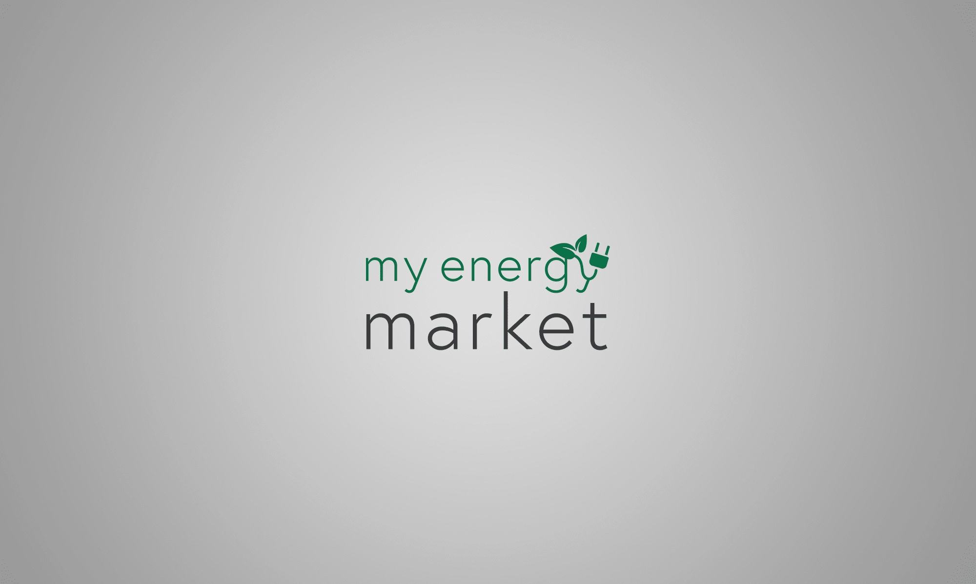 Logo and branding design for My Energy Market.