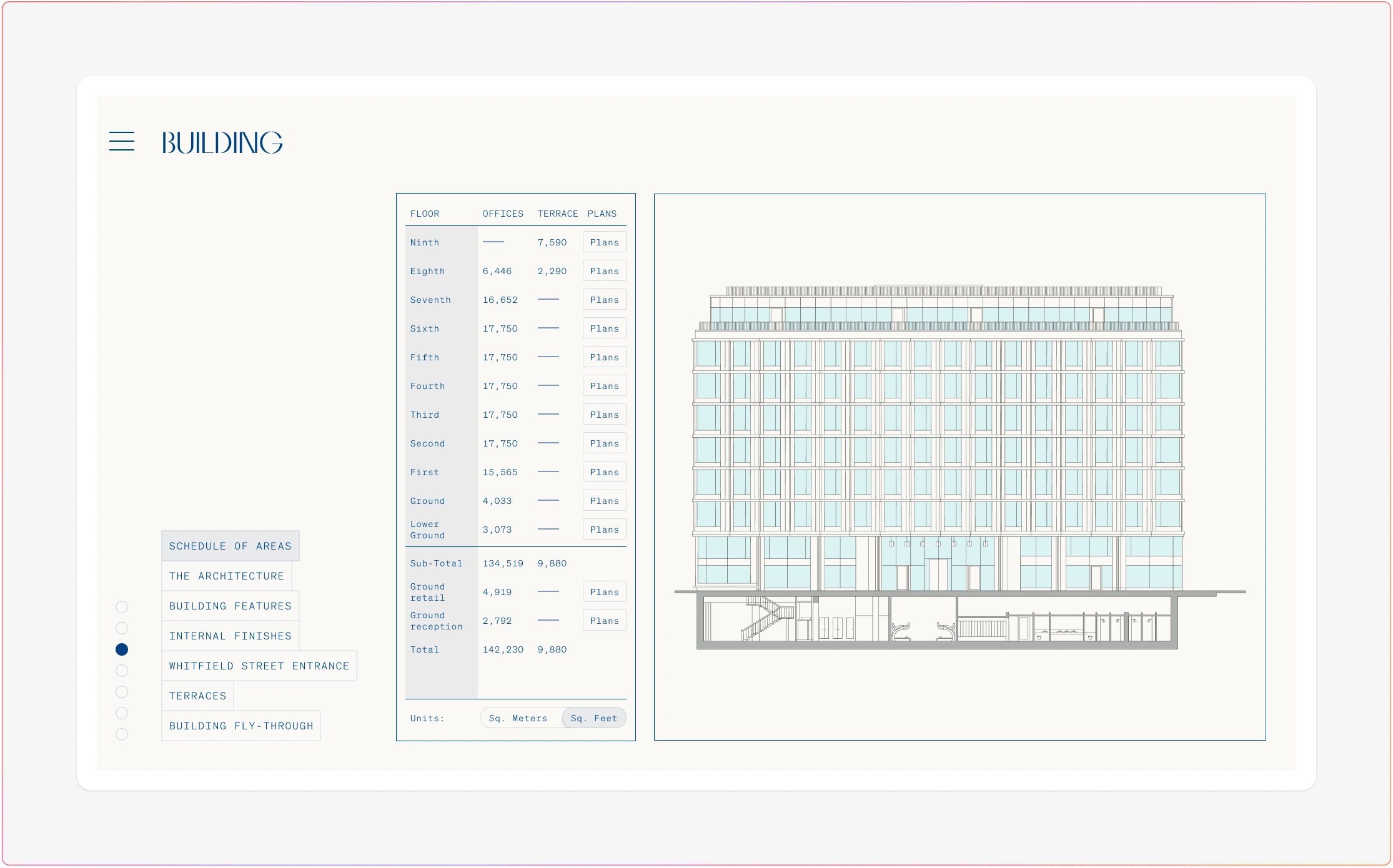 Network One - Floor Plans