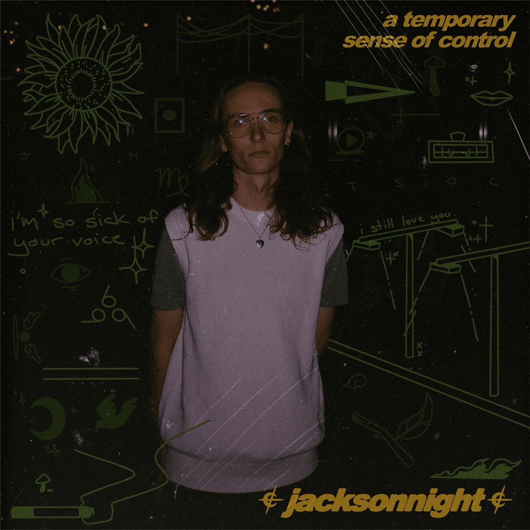 Cover for Jackson's second EP a temporary sense of control