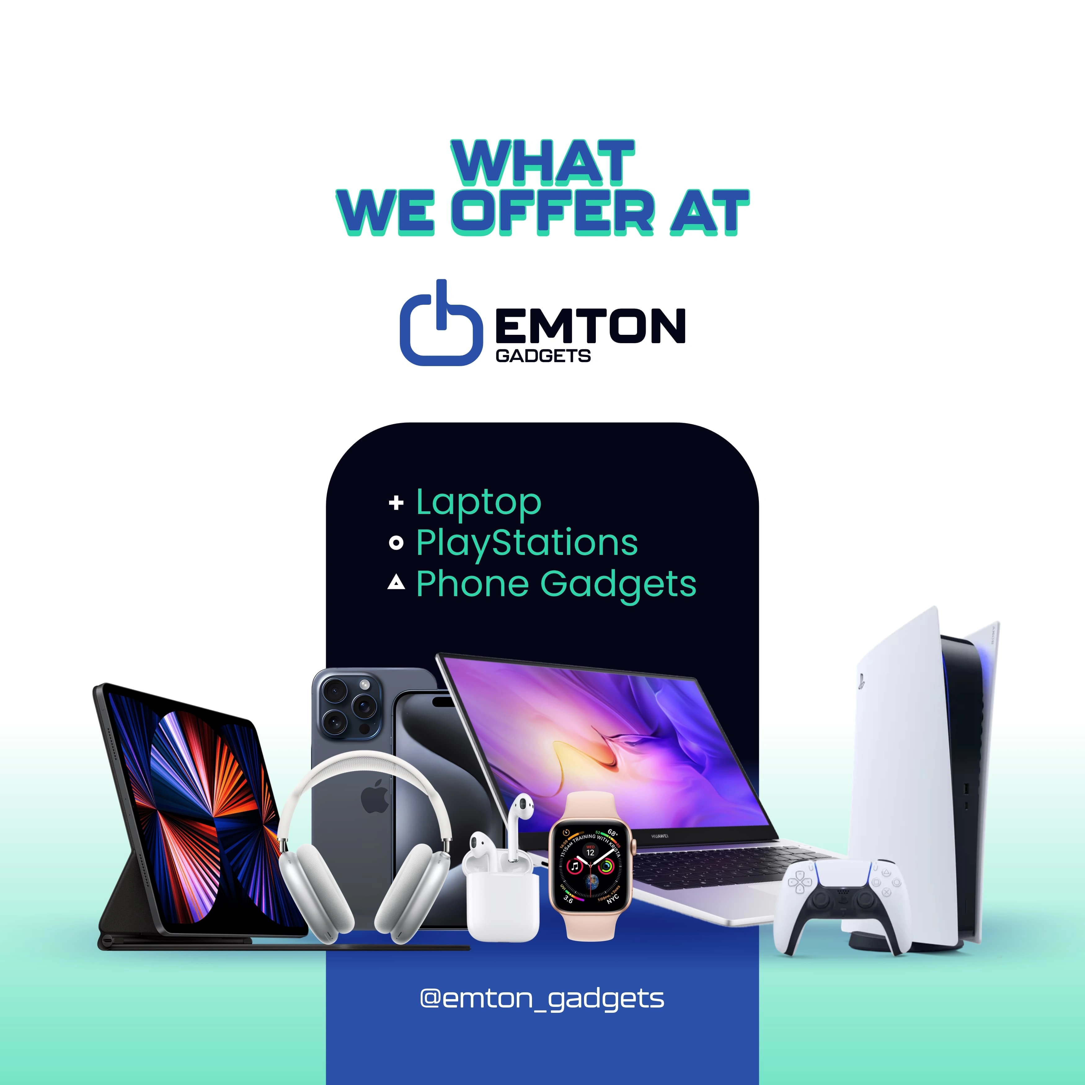 Emton Gadget | Social Media post