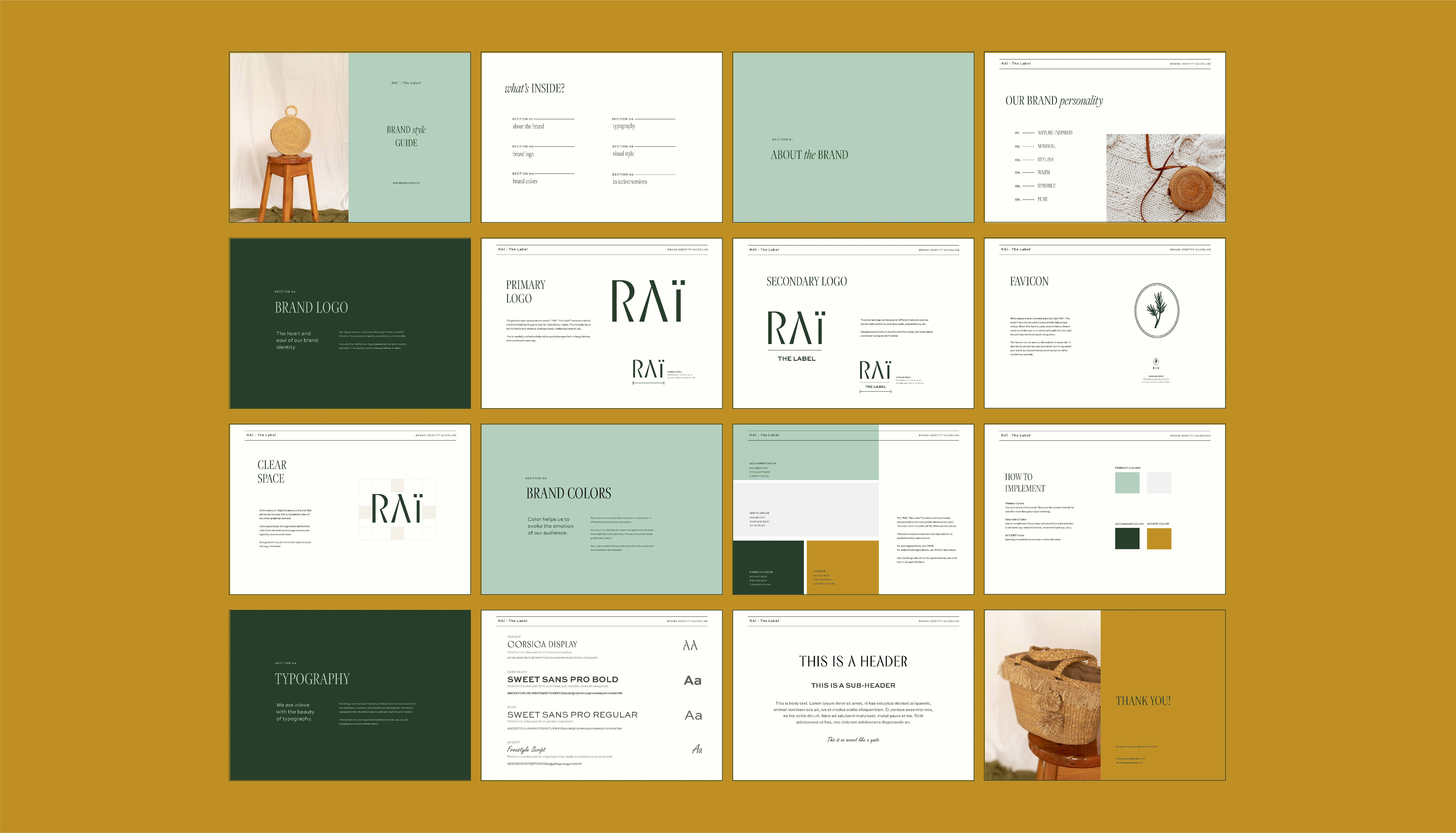 Brand Style Guide Presentation