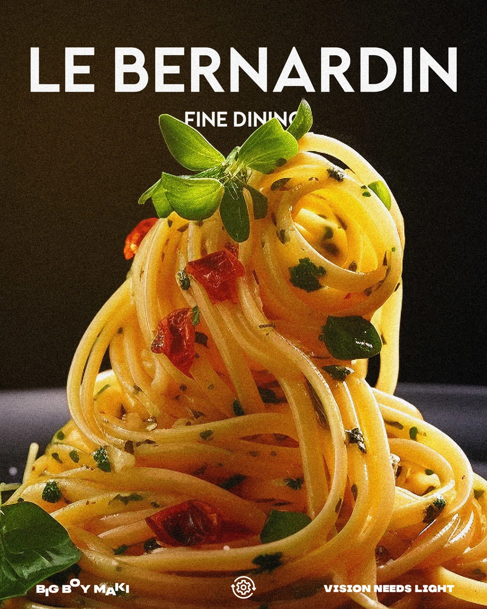 Le Bernardin inspired artwork