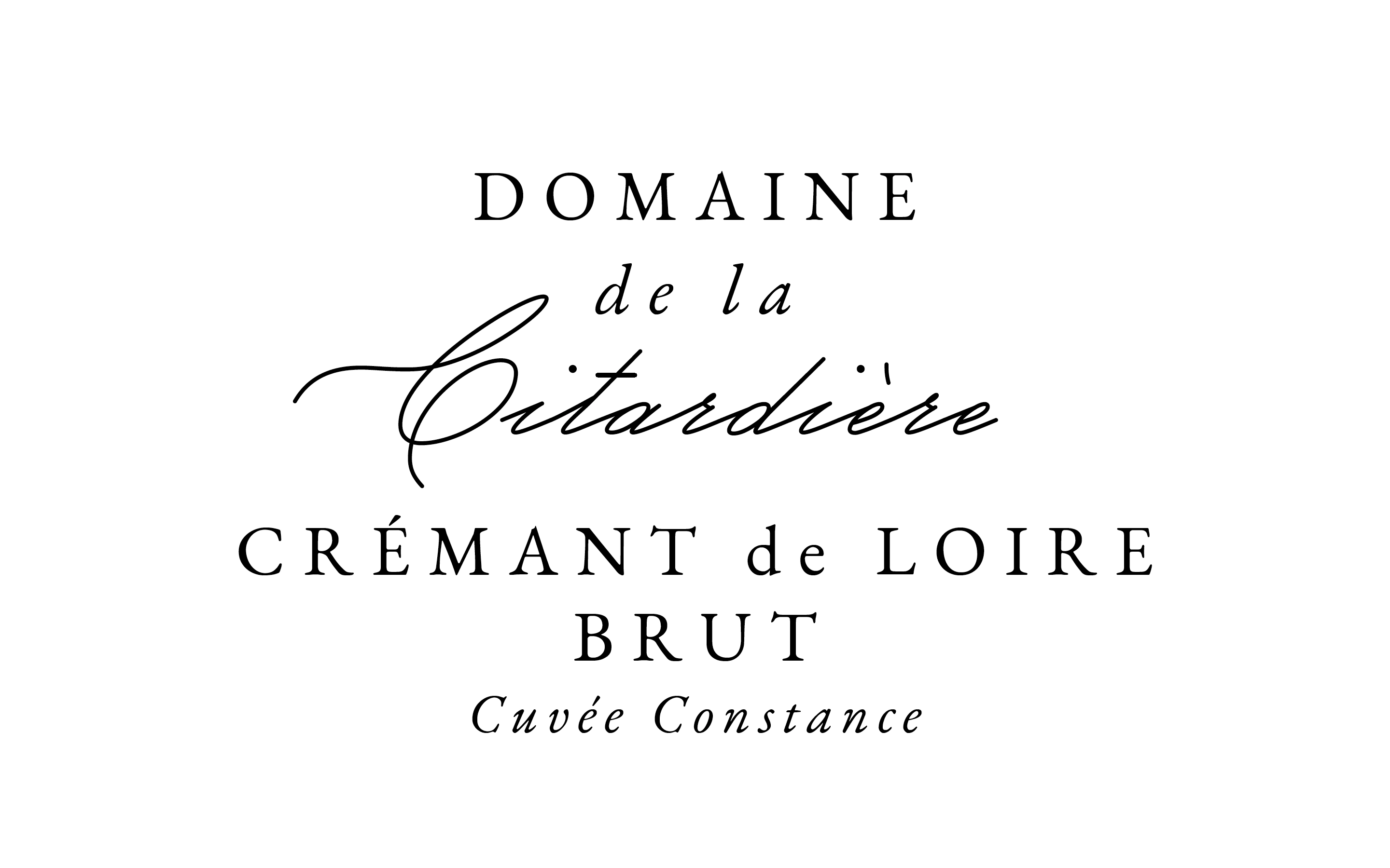 Citardière — Packaging/Label Design (Crémant & Saumur)