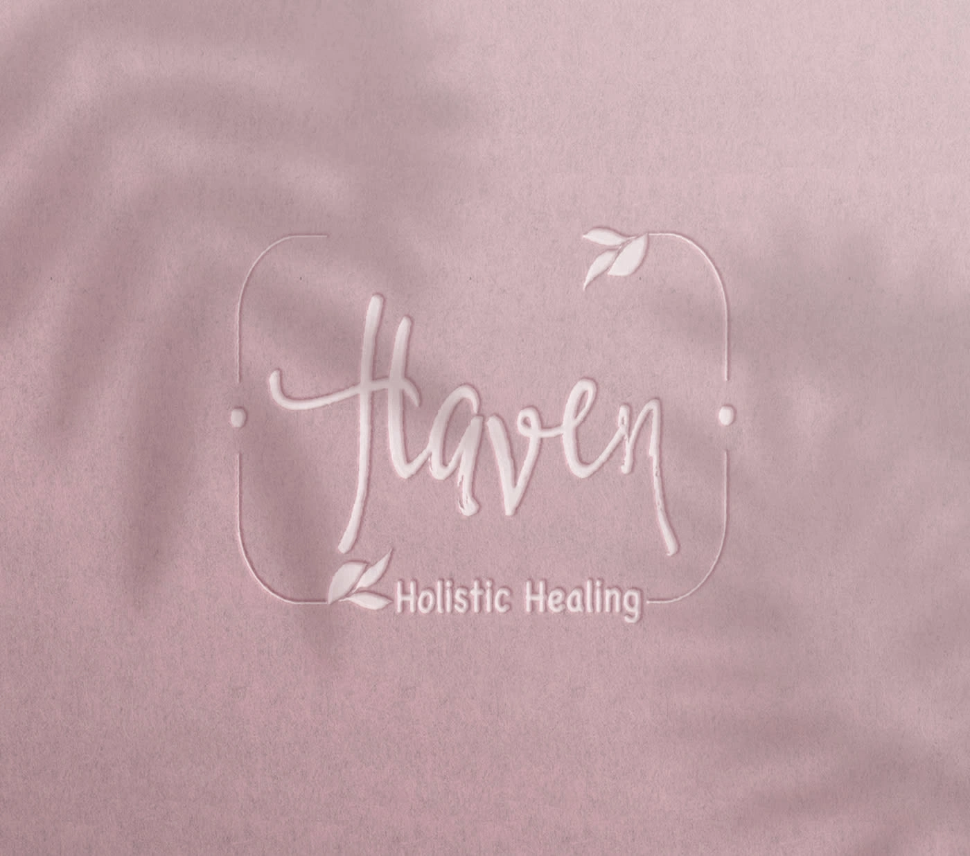 Haven Holistic Centre Logo on a different background