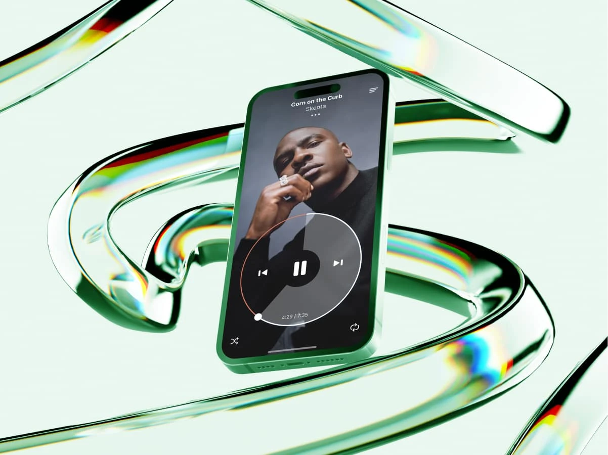 Product positioning and art direction for Spotify