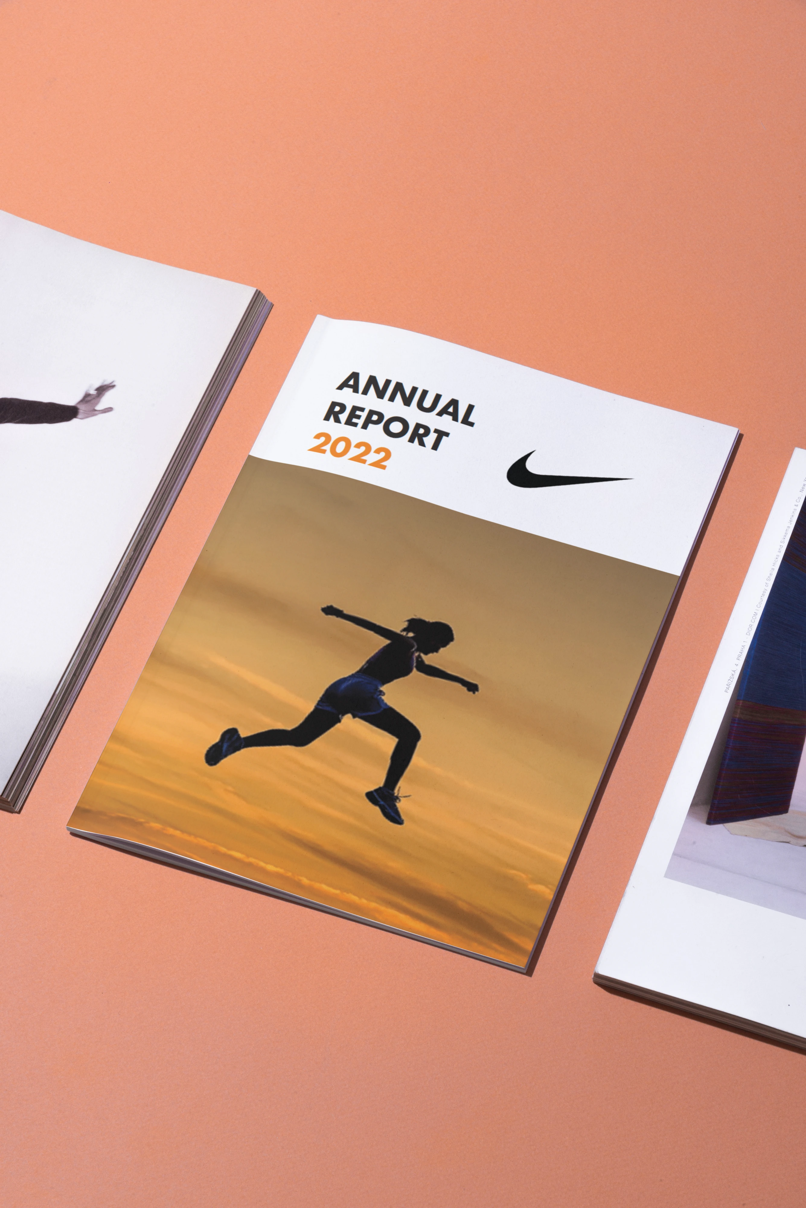 Annual Report Redesign for Nike