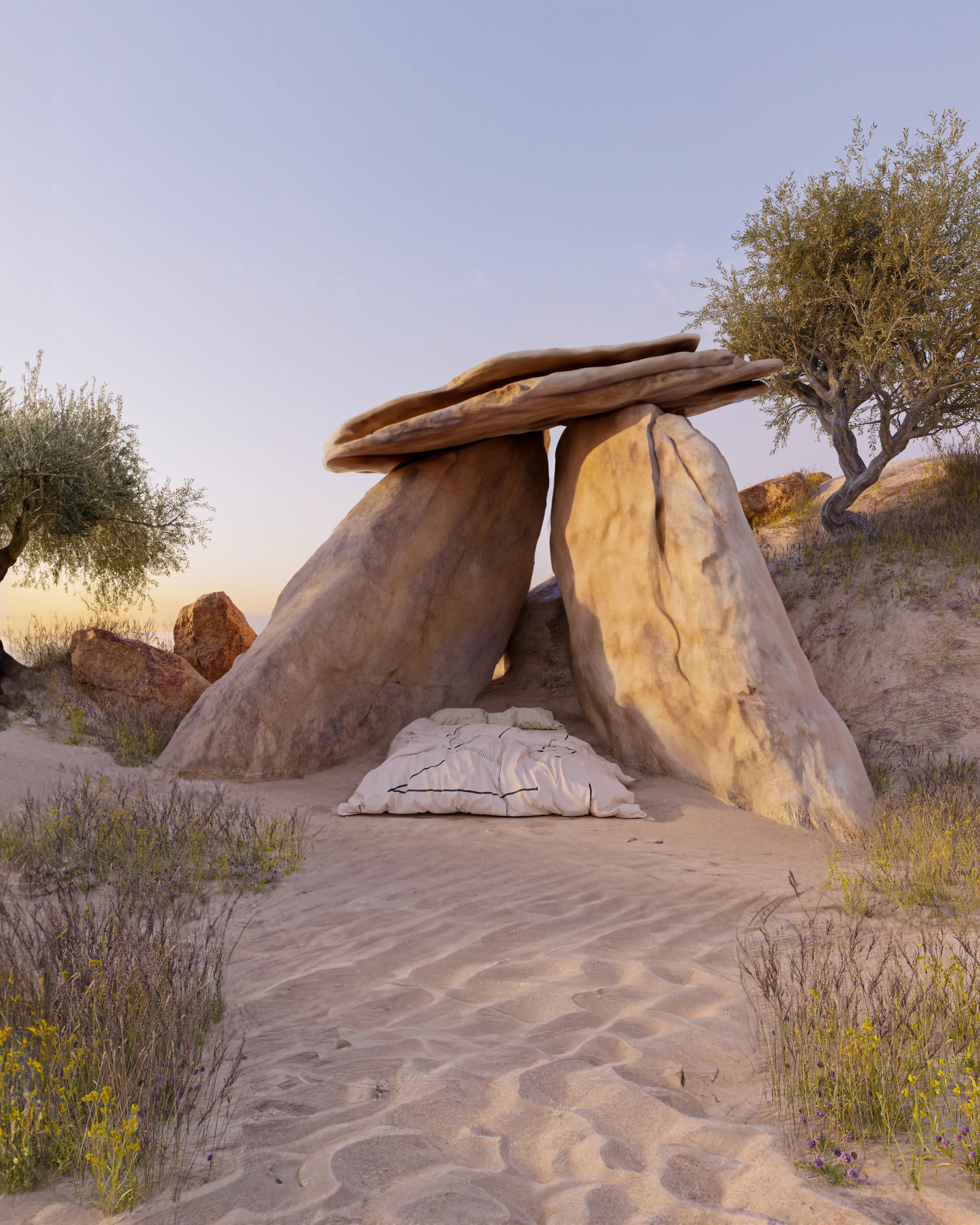 Dolmen Bed