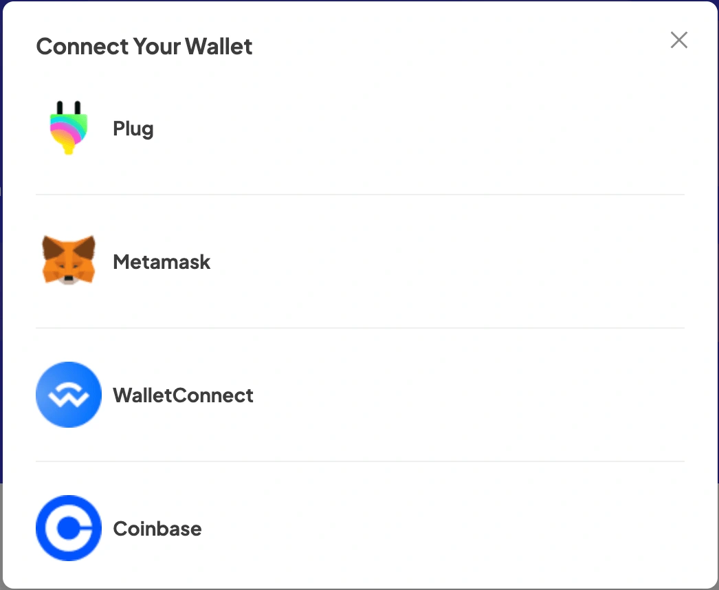 Multiple wallets integration